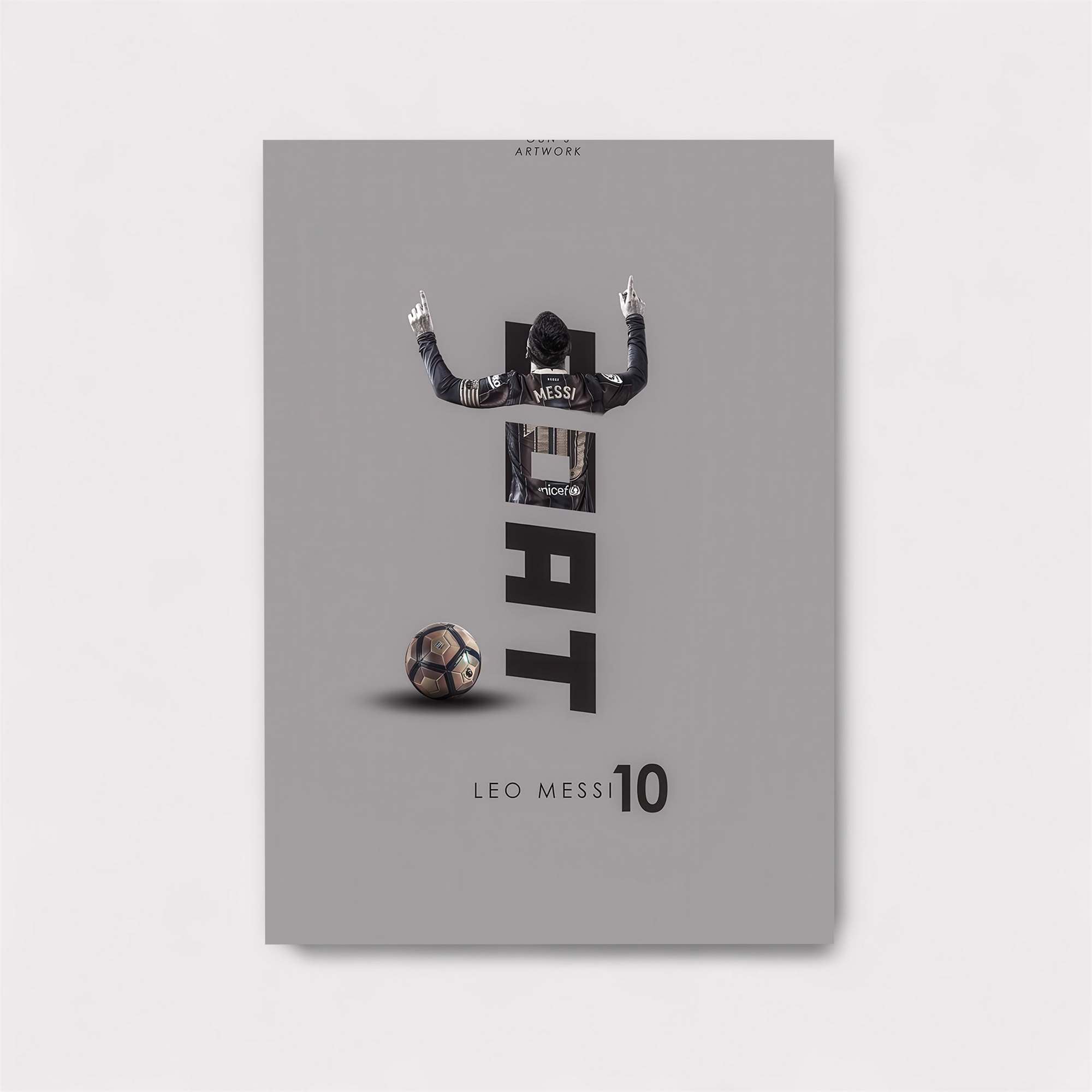 Messi Triumphant Safe Wall Magnetic / M