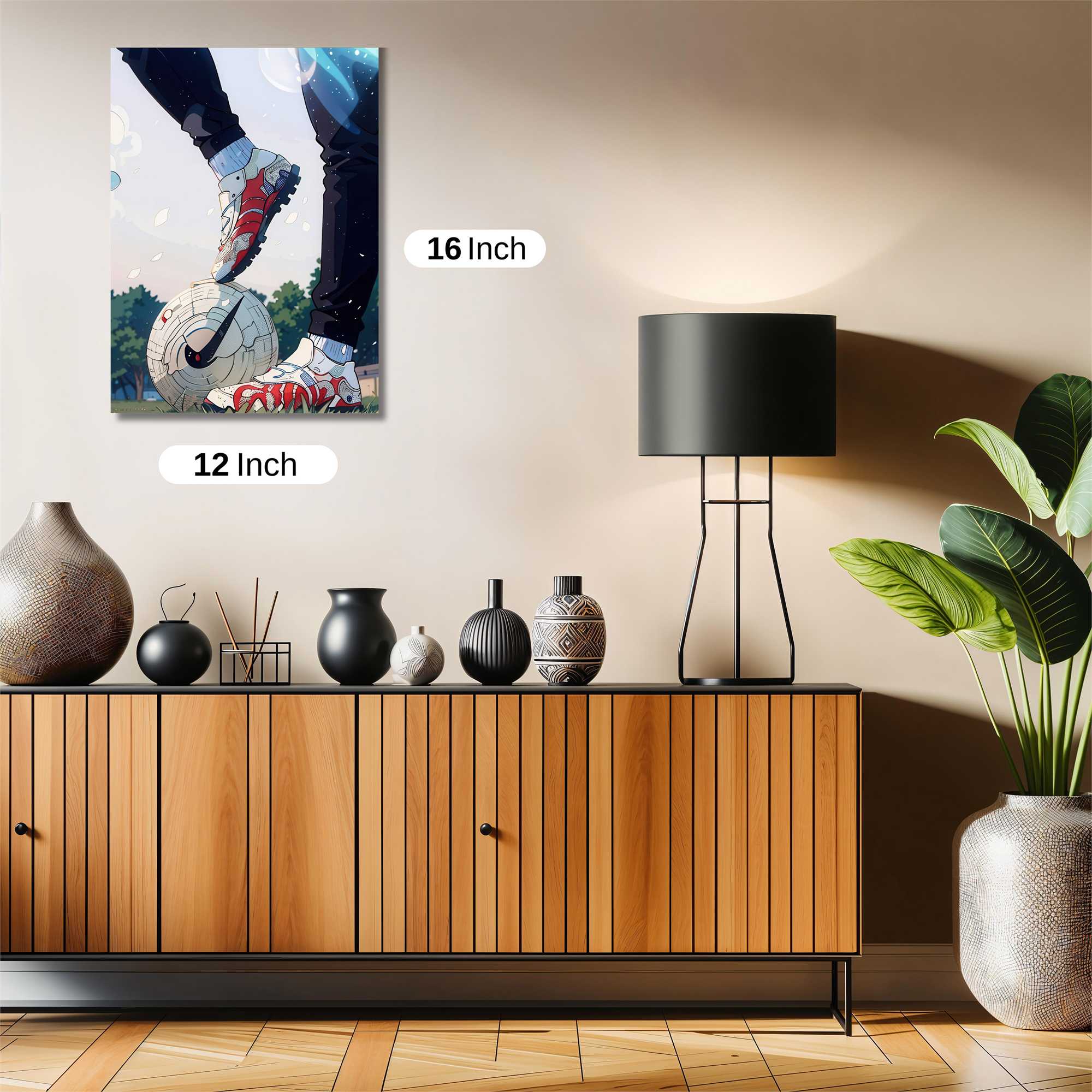 Soccer Serenity Safe Wall Magnetic / M