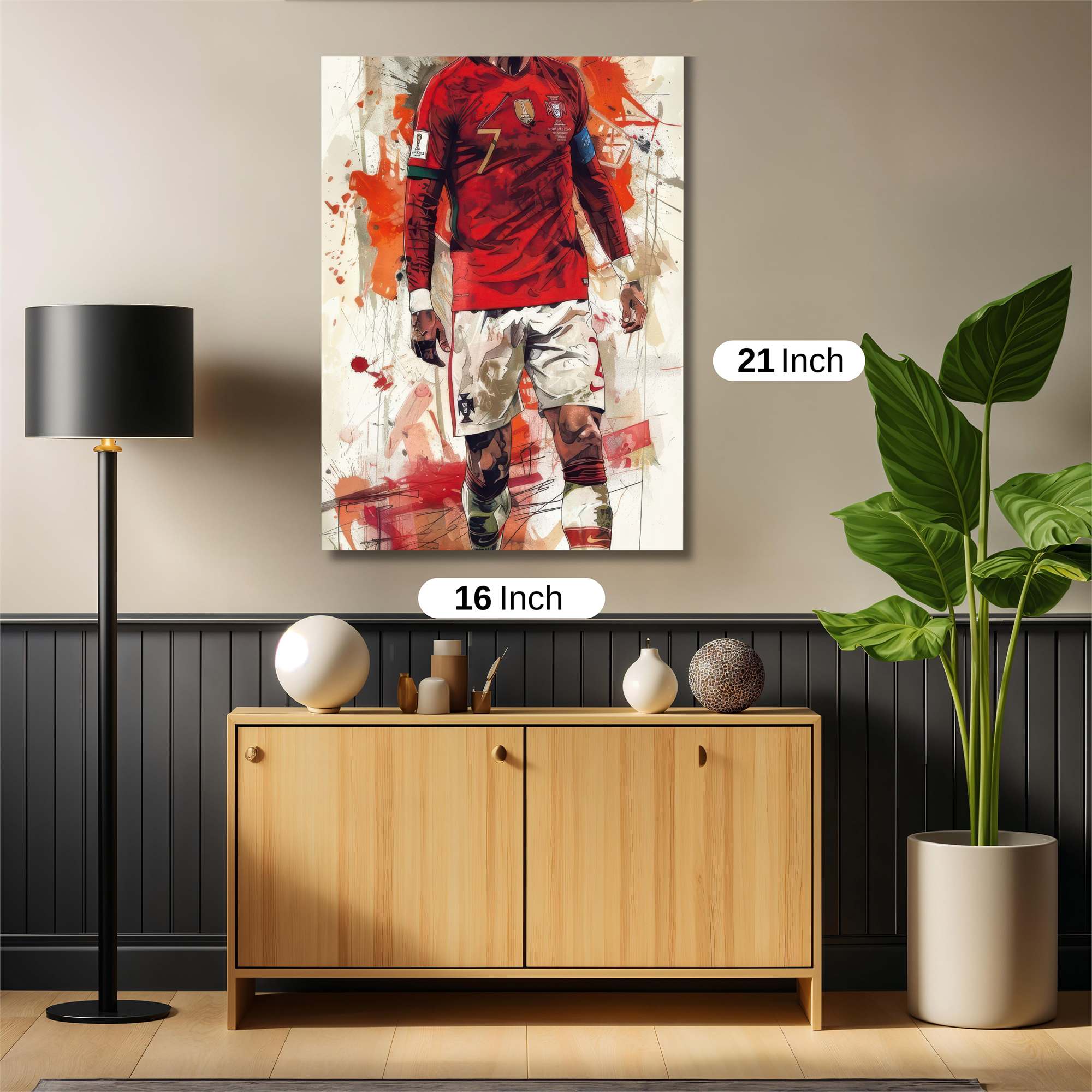 Ronaldo Radiant Safe Wall Magnetic / M