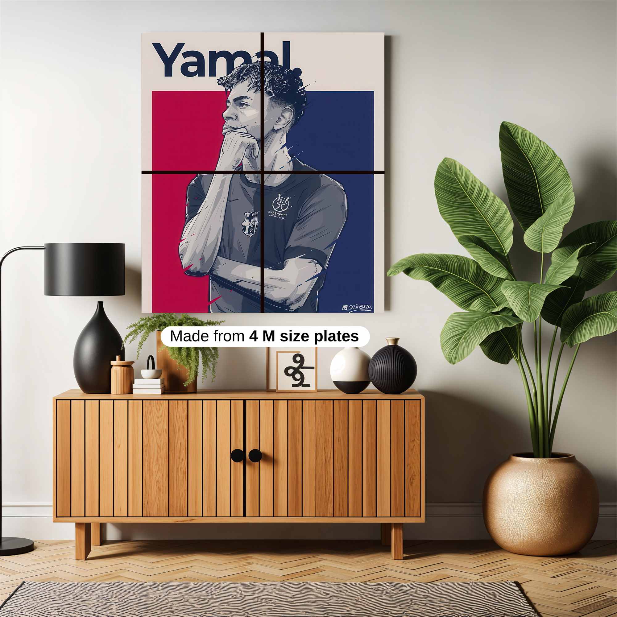Yamal Pensive Safe Wall Magnetic / M