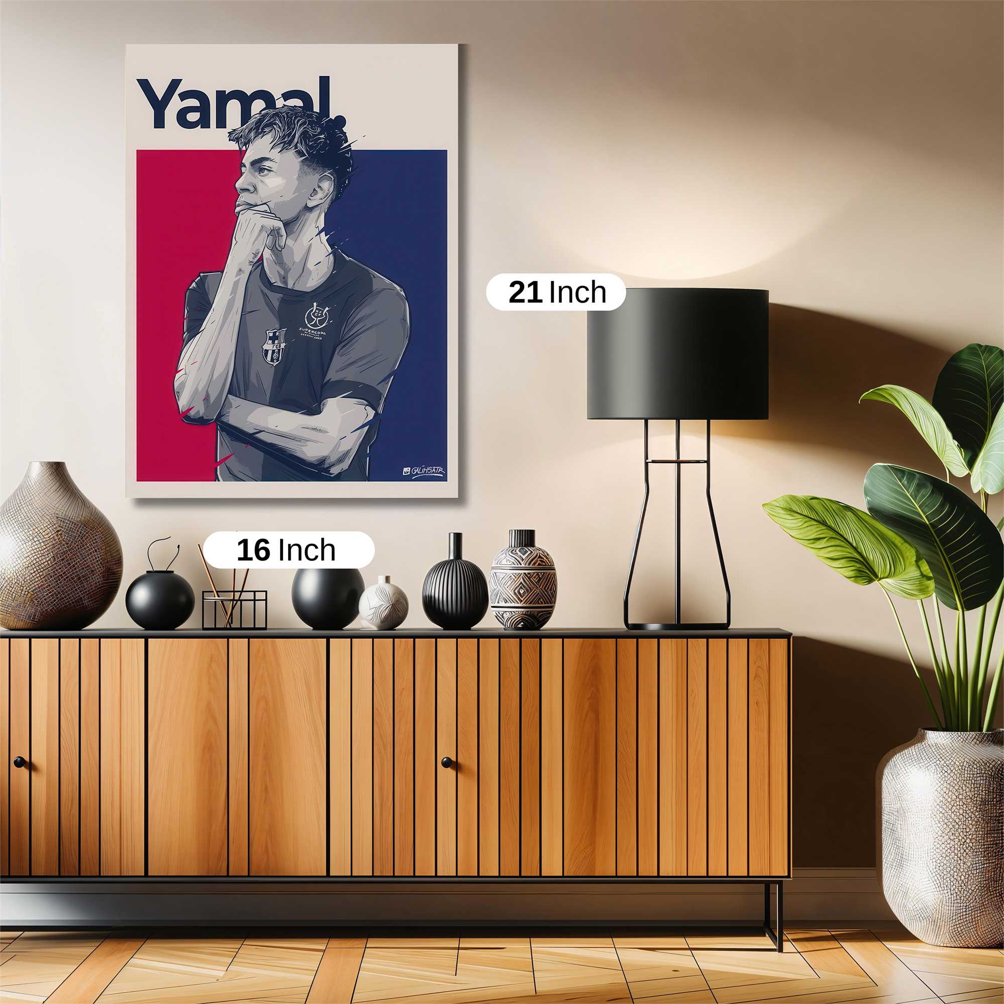 Yamal Pensive Safe Wall Magnetic / M