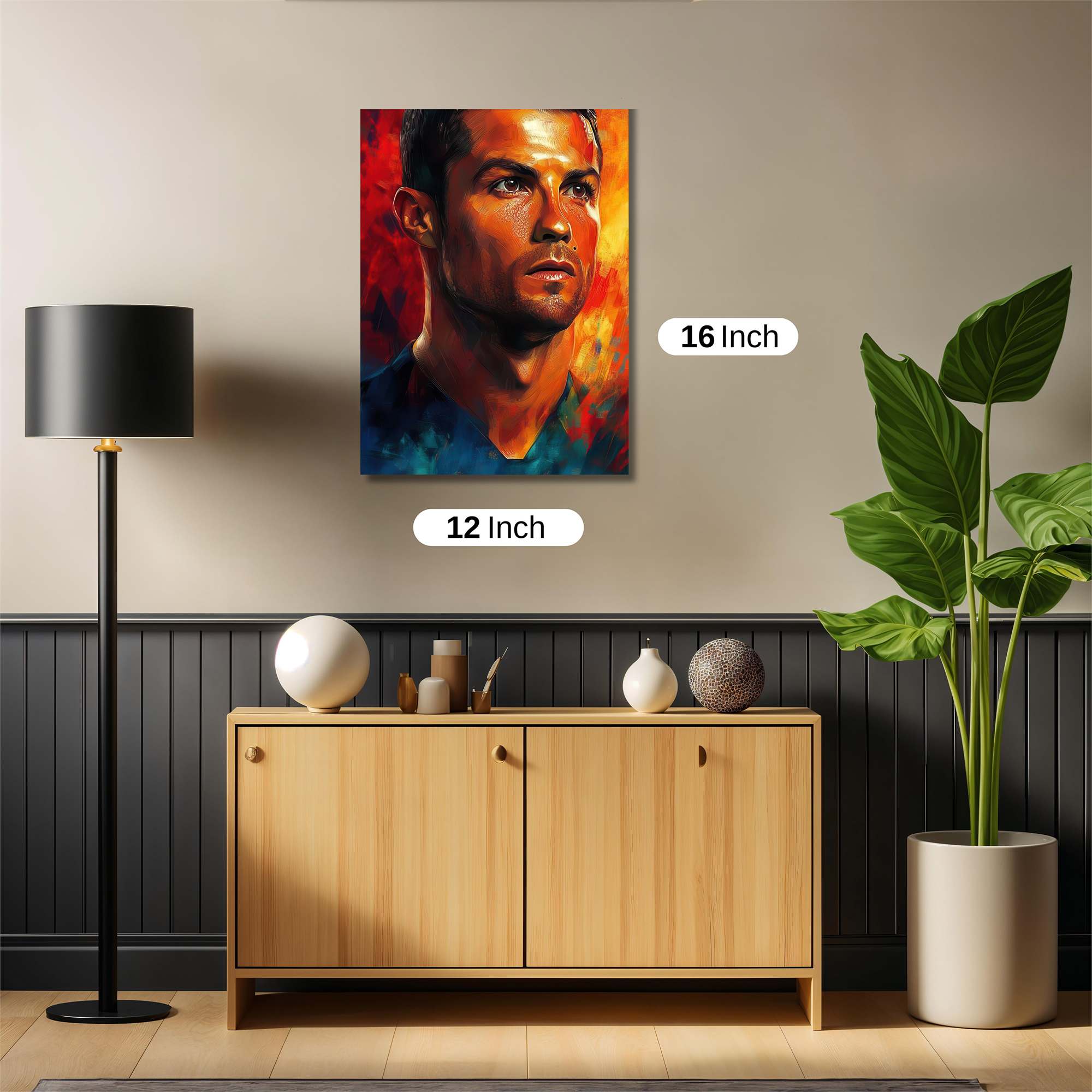 Ronaldo Radiant Safe Wall Magnetic / M