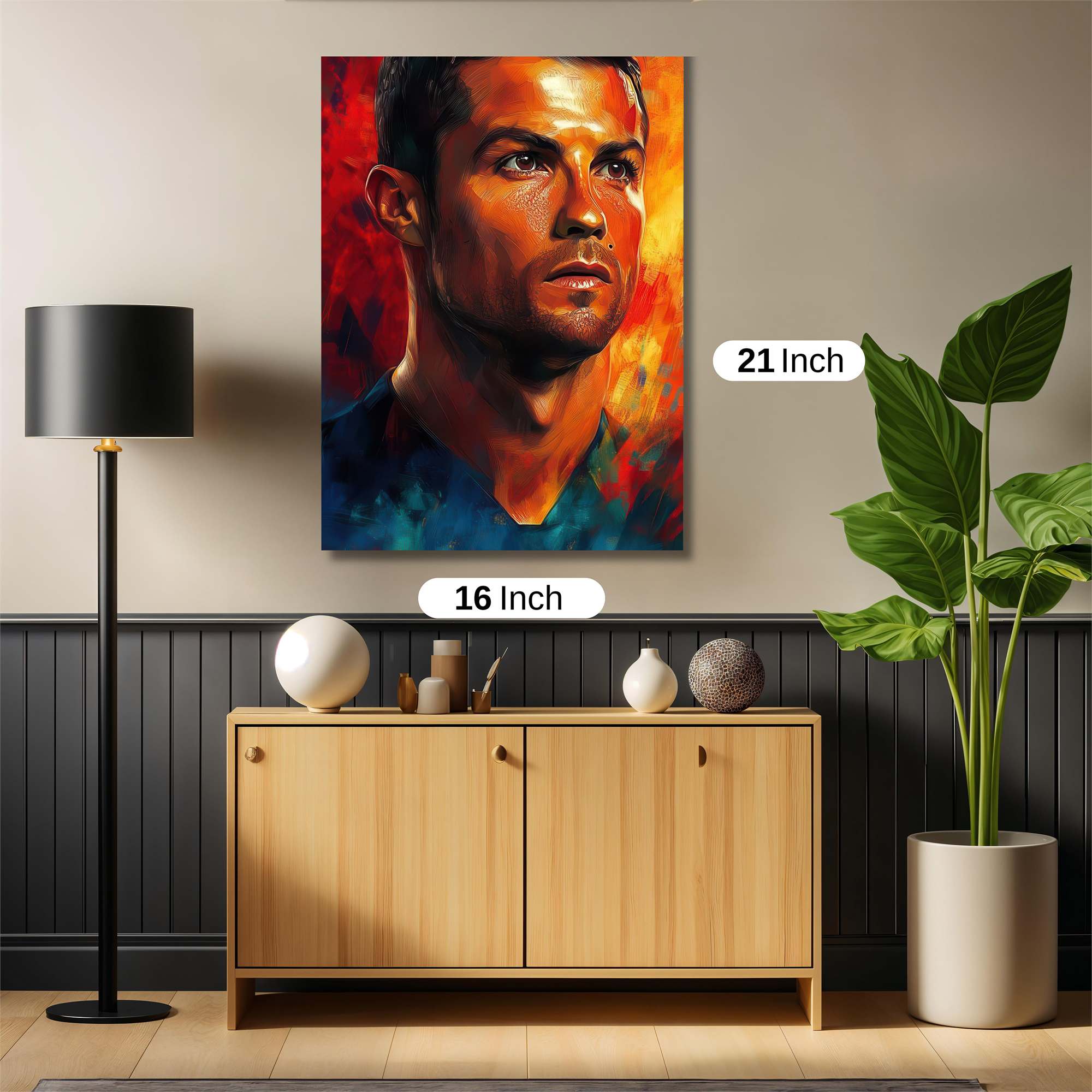 Ronaldo Radiant Safe Wall Magnetic / M
