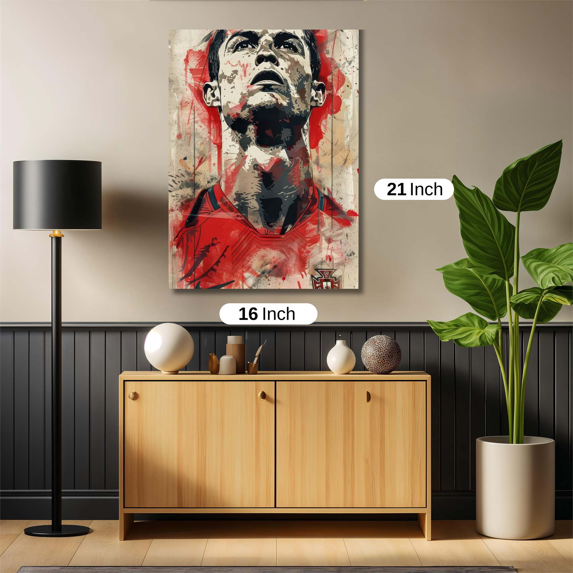 Ronaldo Resolute Safe Wall Magnetic / M