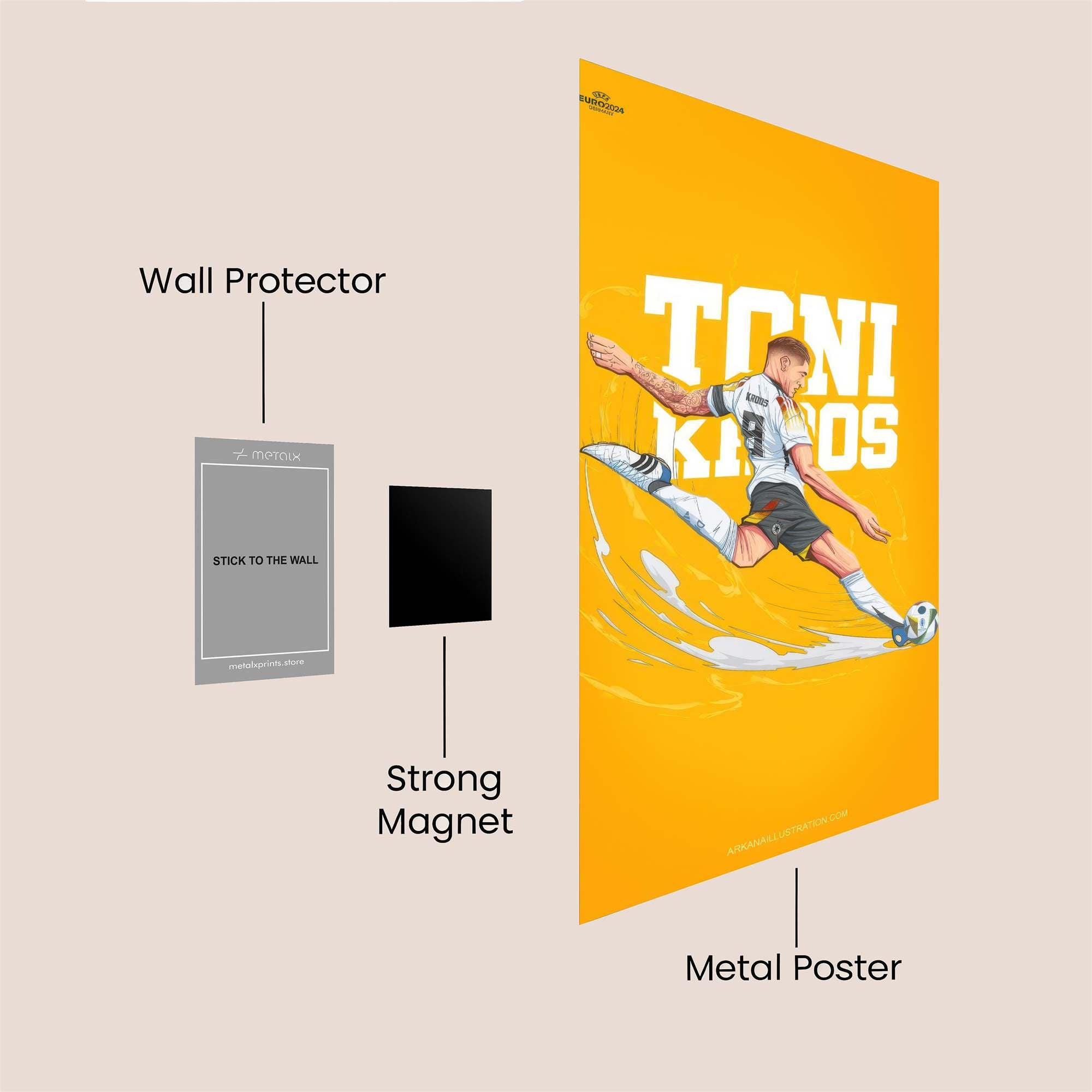 Toni Thrill Safe Wall Magnetic / M