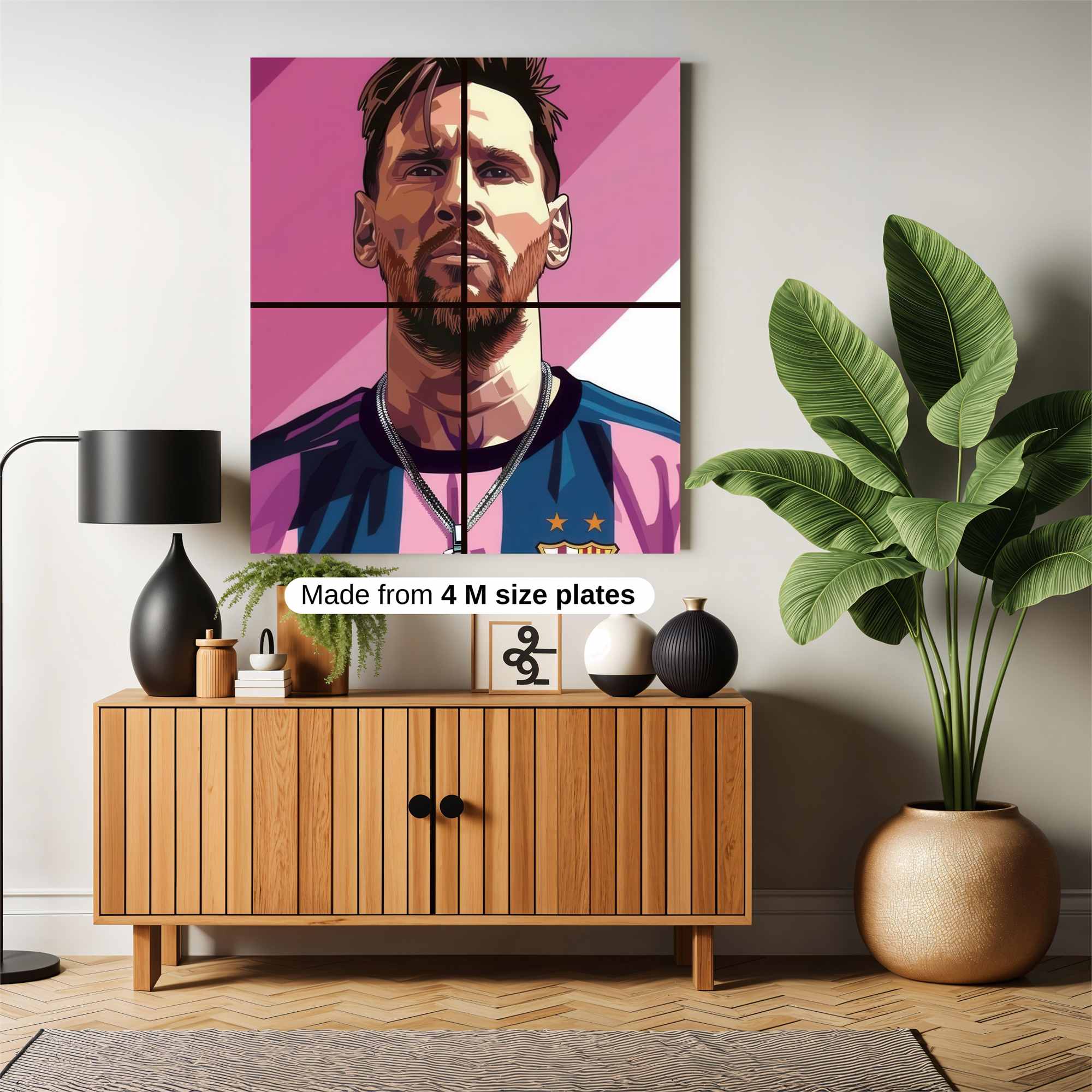 Messi Majestic Safe Wall Magnetic / M