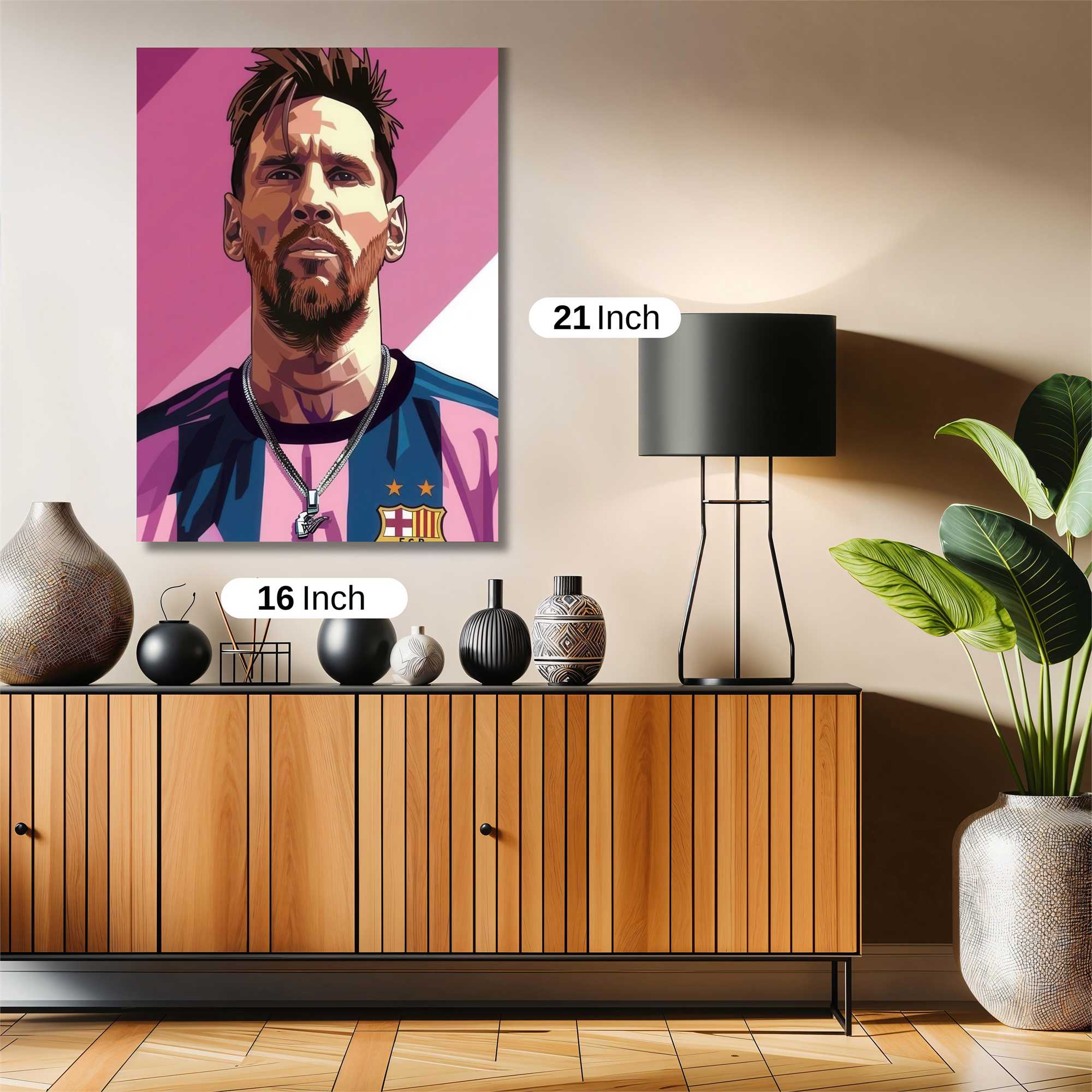 Messi Majestic Safe Wall Magnetic / M