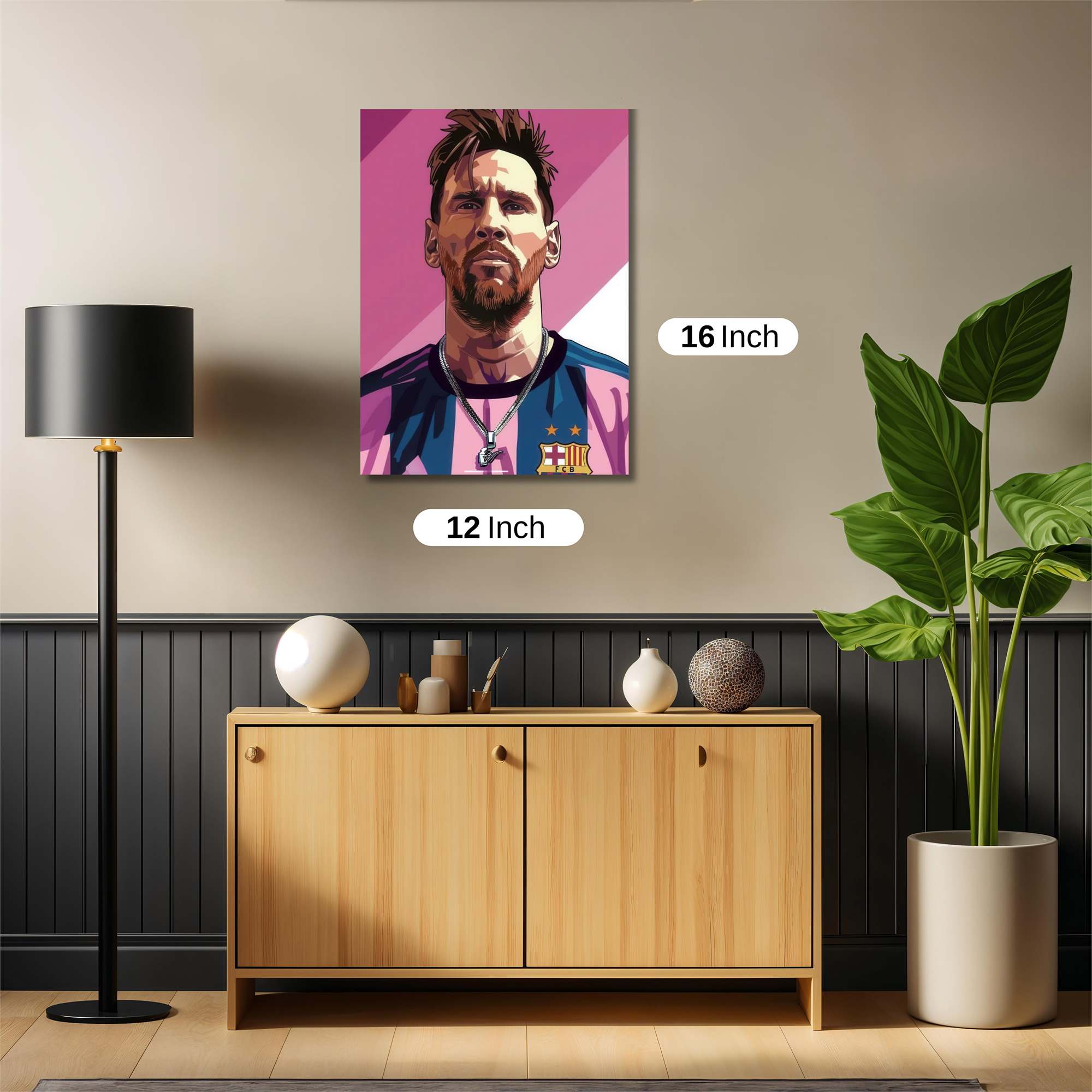 Messi Majestic Safe Wall Magnetic / M