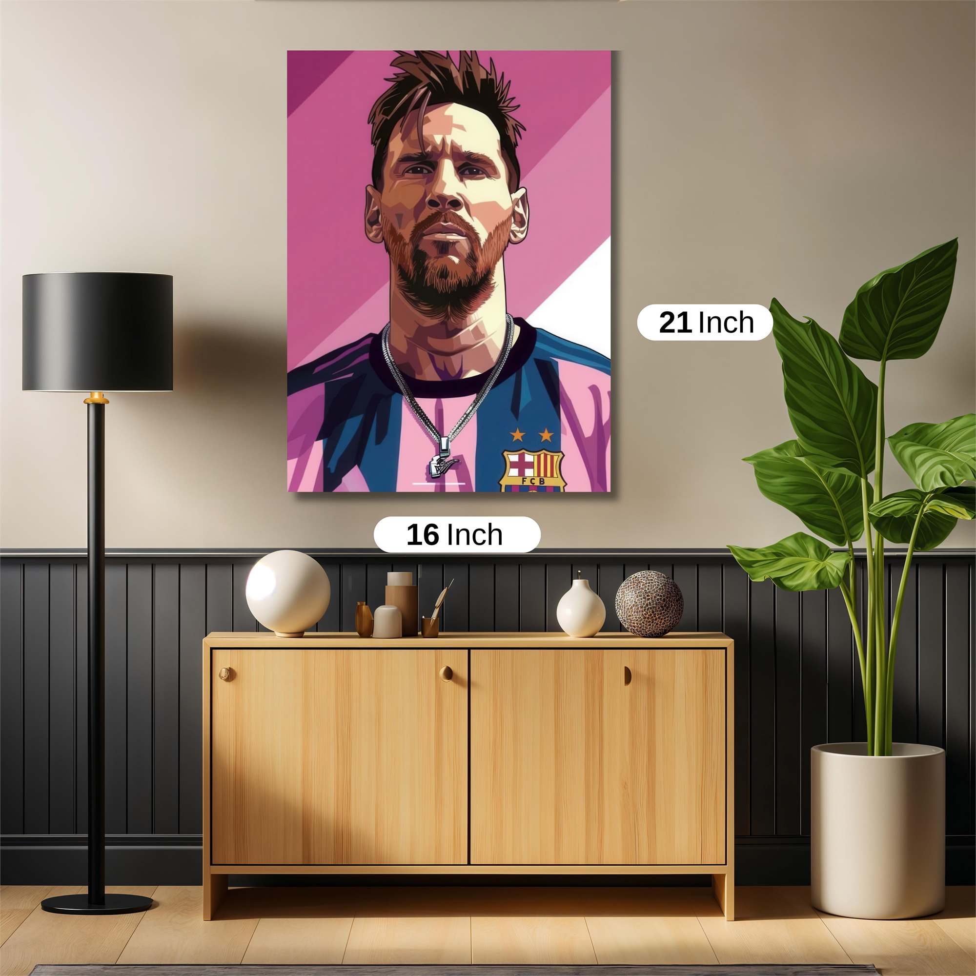 Messi Majestic Safe Wall Magnetic / M