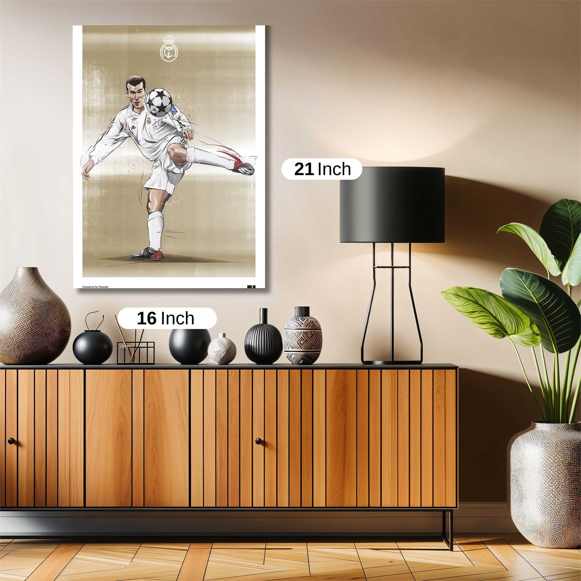 Ronaldo Dynamic Safe Wall Magnetic / M