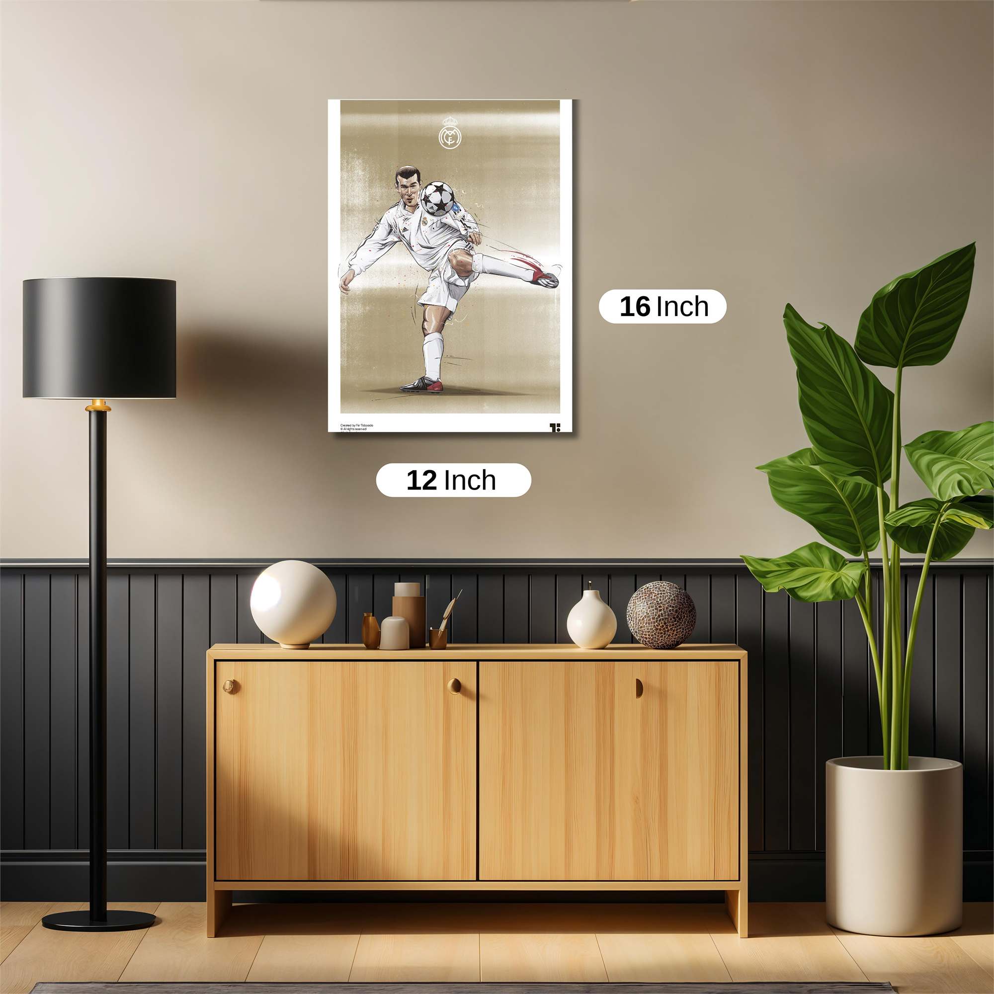 Ronaldo Dynamic Safe Wall Magnetic / M