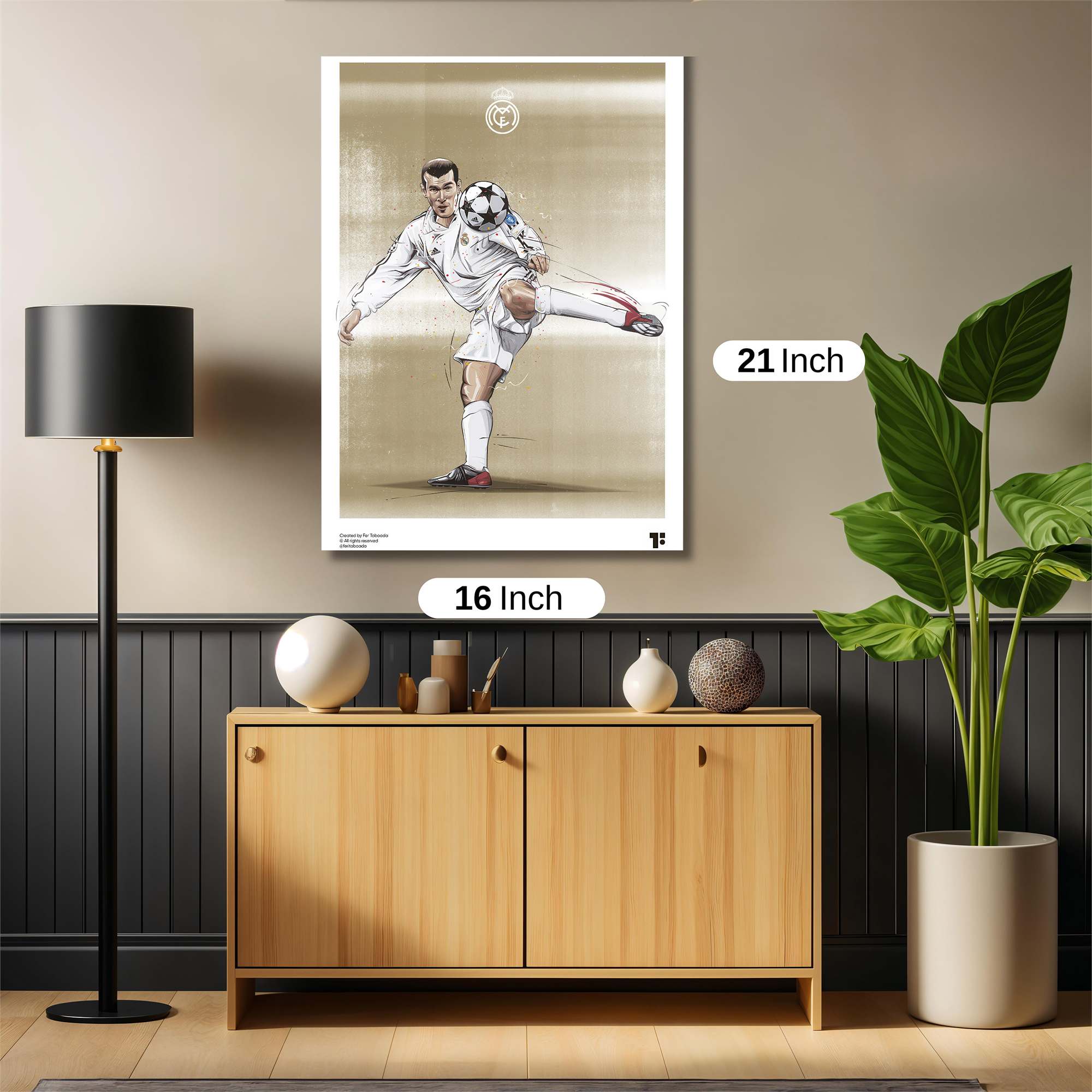 Ronaldo Dynamic Safe Wall Magnetic / M
