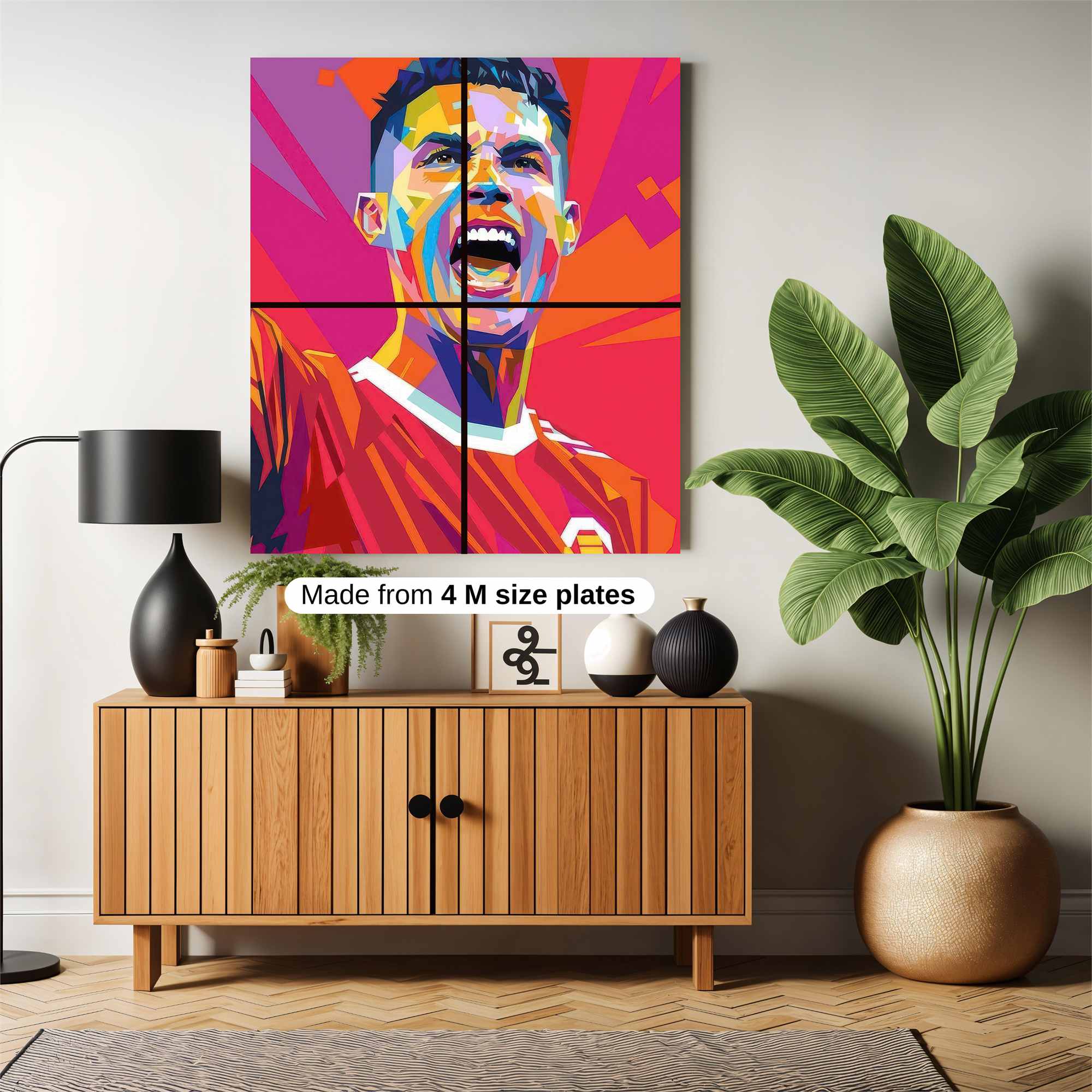 Ronaldo Triumphant Safe Wall Magnetic / M