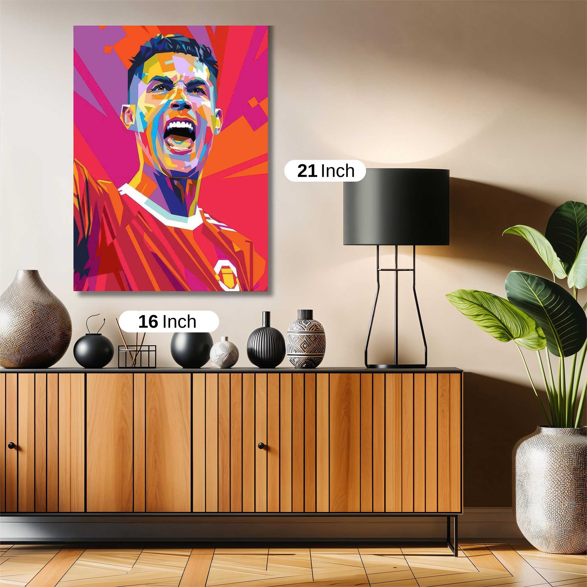 Ronaldo Triumphant Safe Wall Magnetic / M