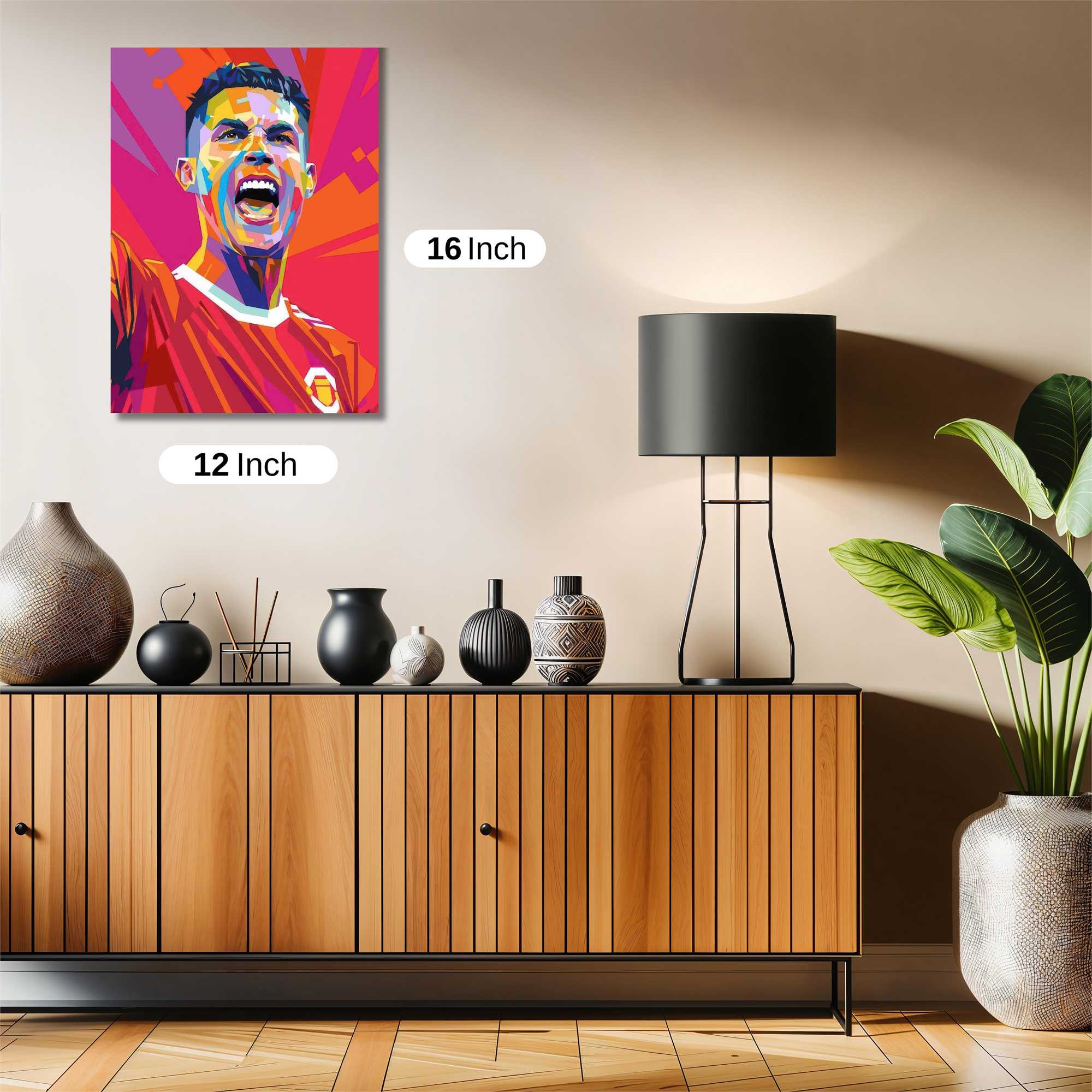 Ronaldo Triumphant Safe Wall Magnetic / M