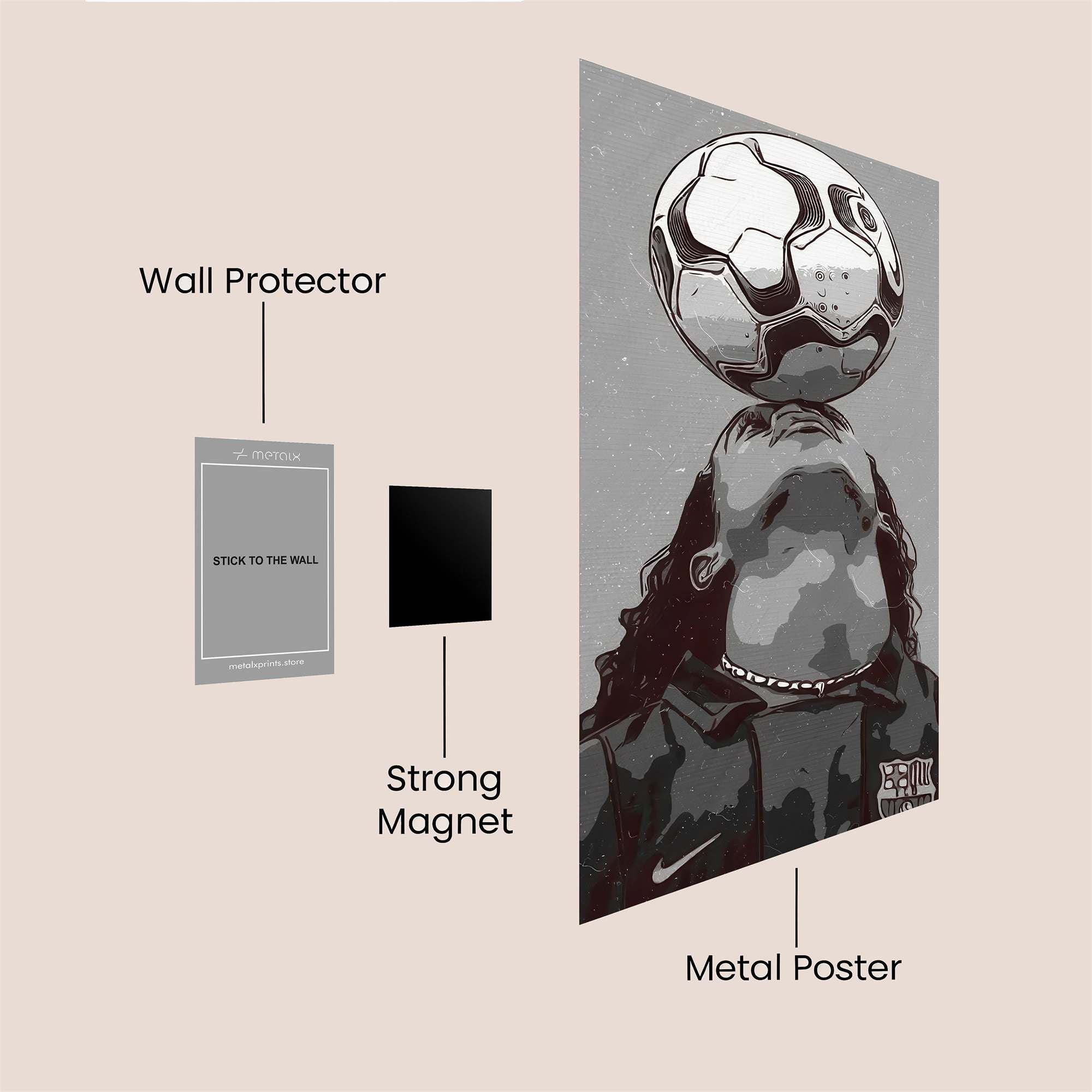 Carles Serenity Safe Wall Magnetic / M