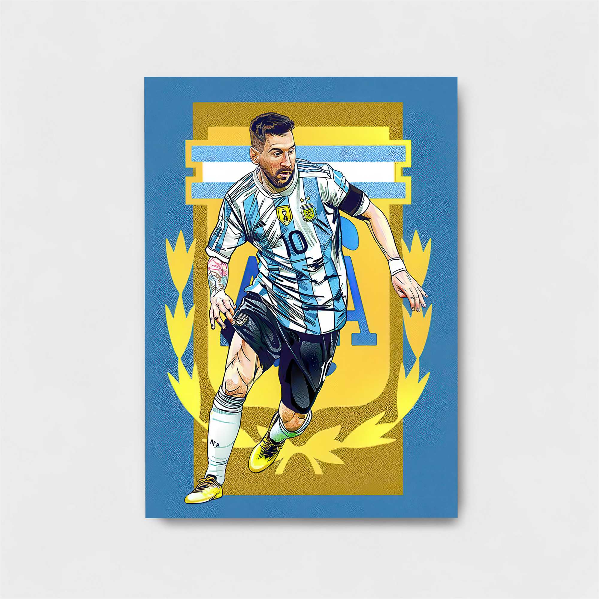 Messi Triumphant Safe Wall Magnetic / M