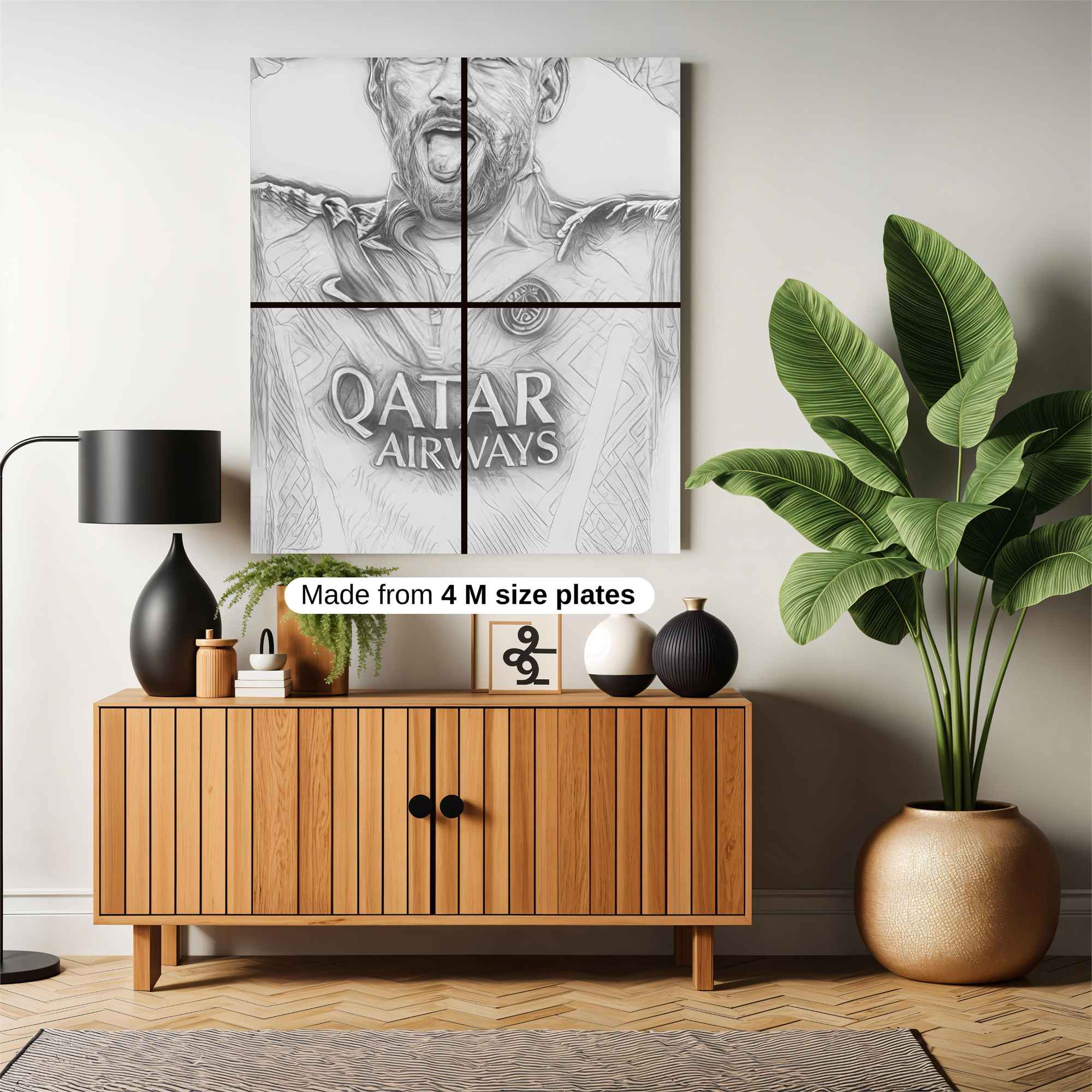 Neymar Ecstatic Safe Wall Magnetic / M