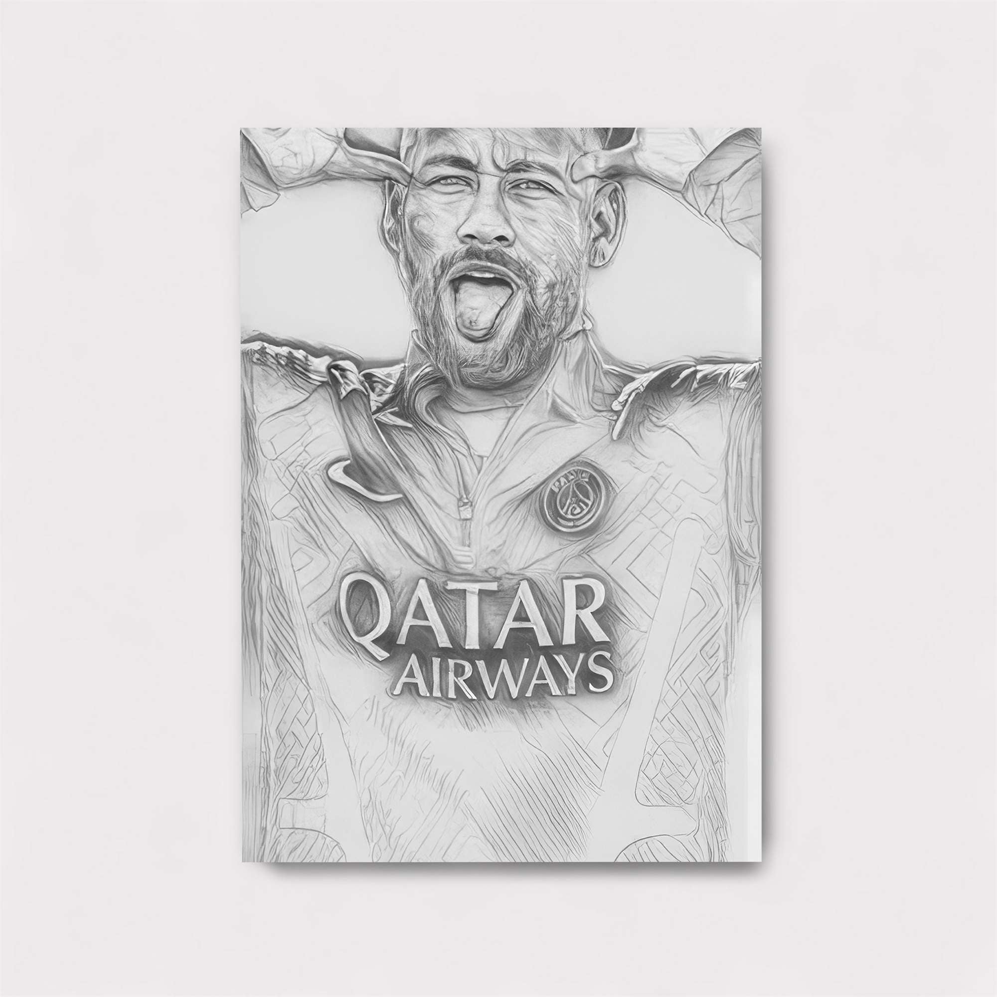 Neymar Ecstatic Safe Wall Magnetic / M
