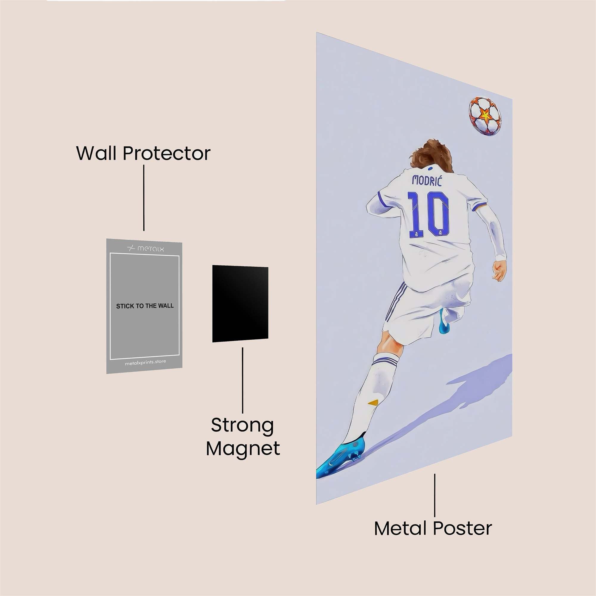 Modric Majestic Safe Wall Magnetic / M