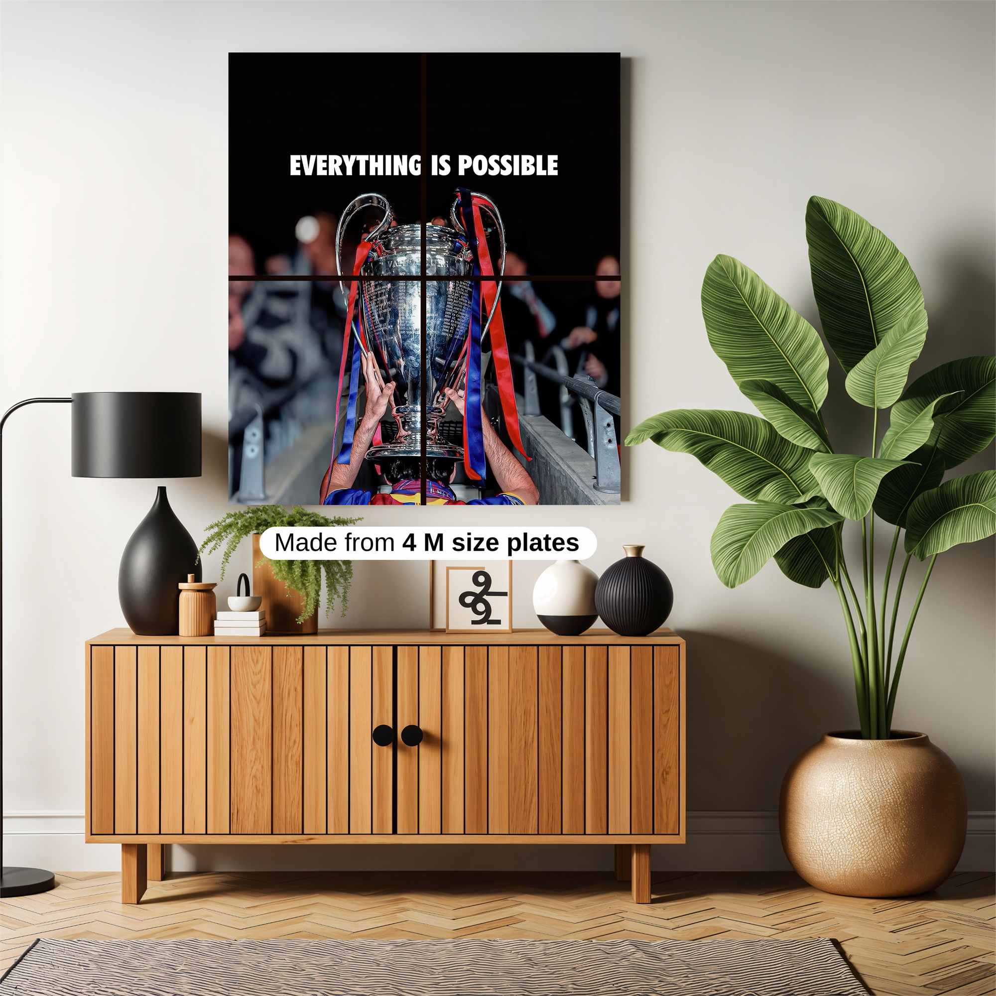Messi Triumphant Safe Wall Magnetic / M