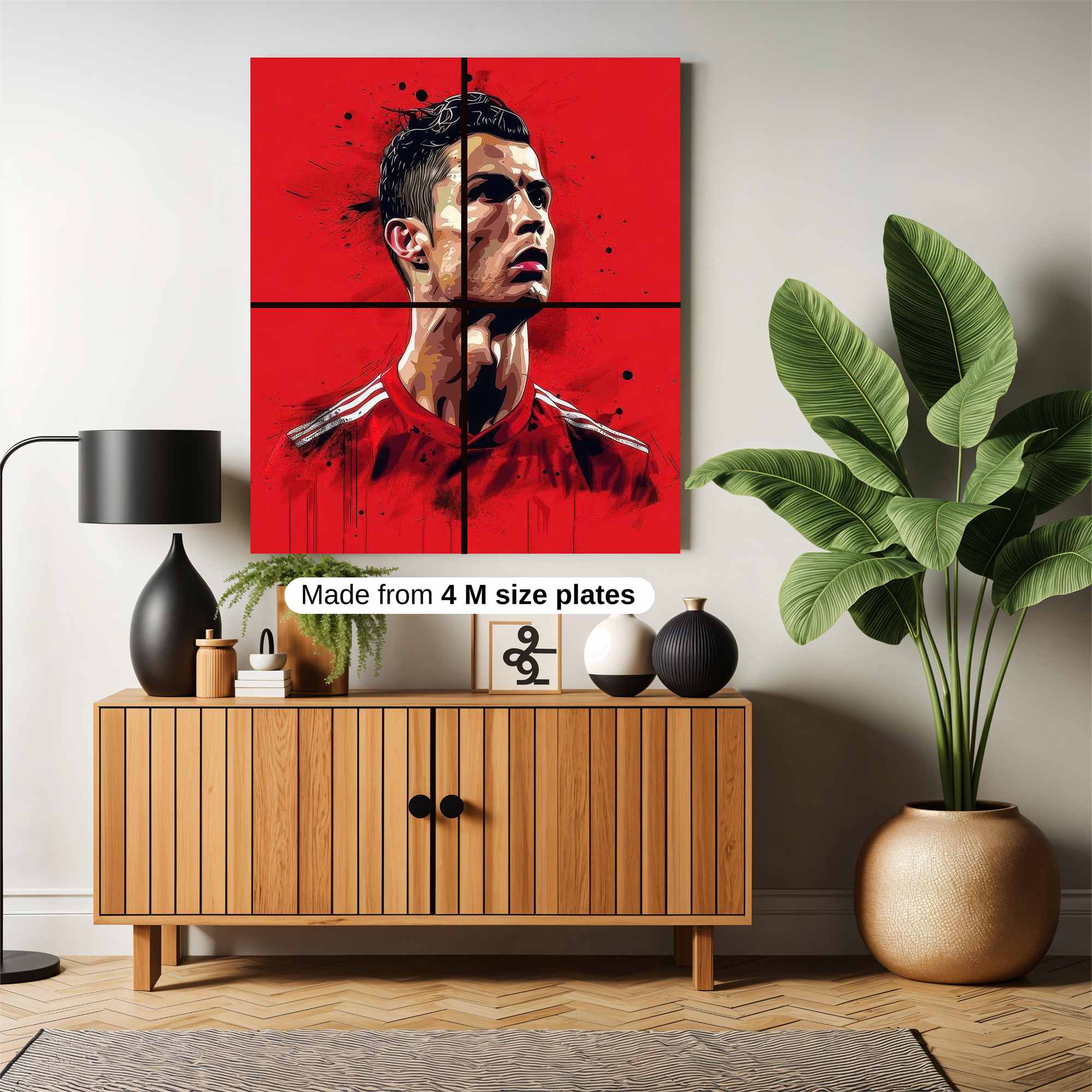 Ronaldo Resolute Safe Wall Magnetic / M