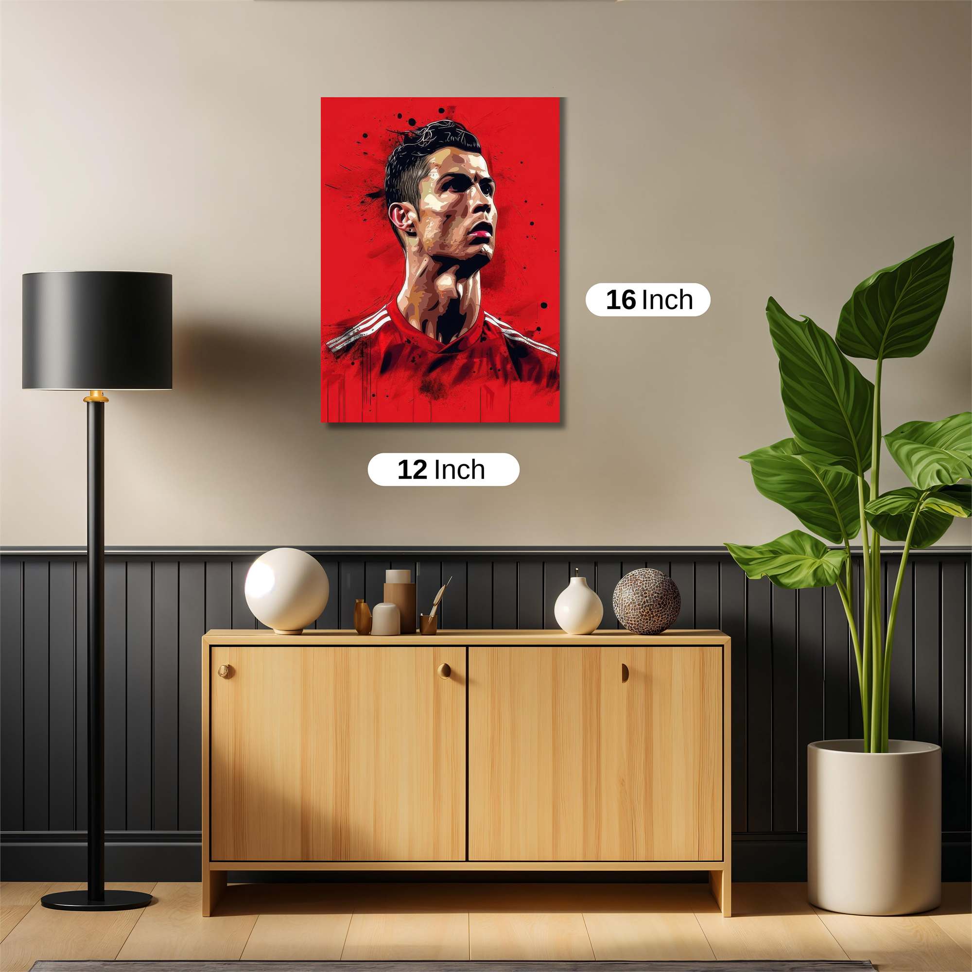 Ronaldo Resolute Safe Wall Magnetic / M