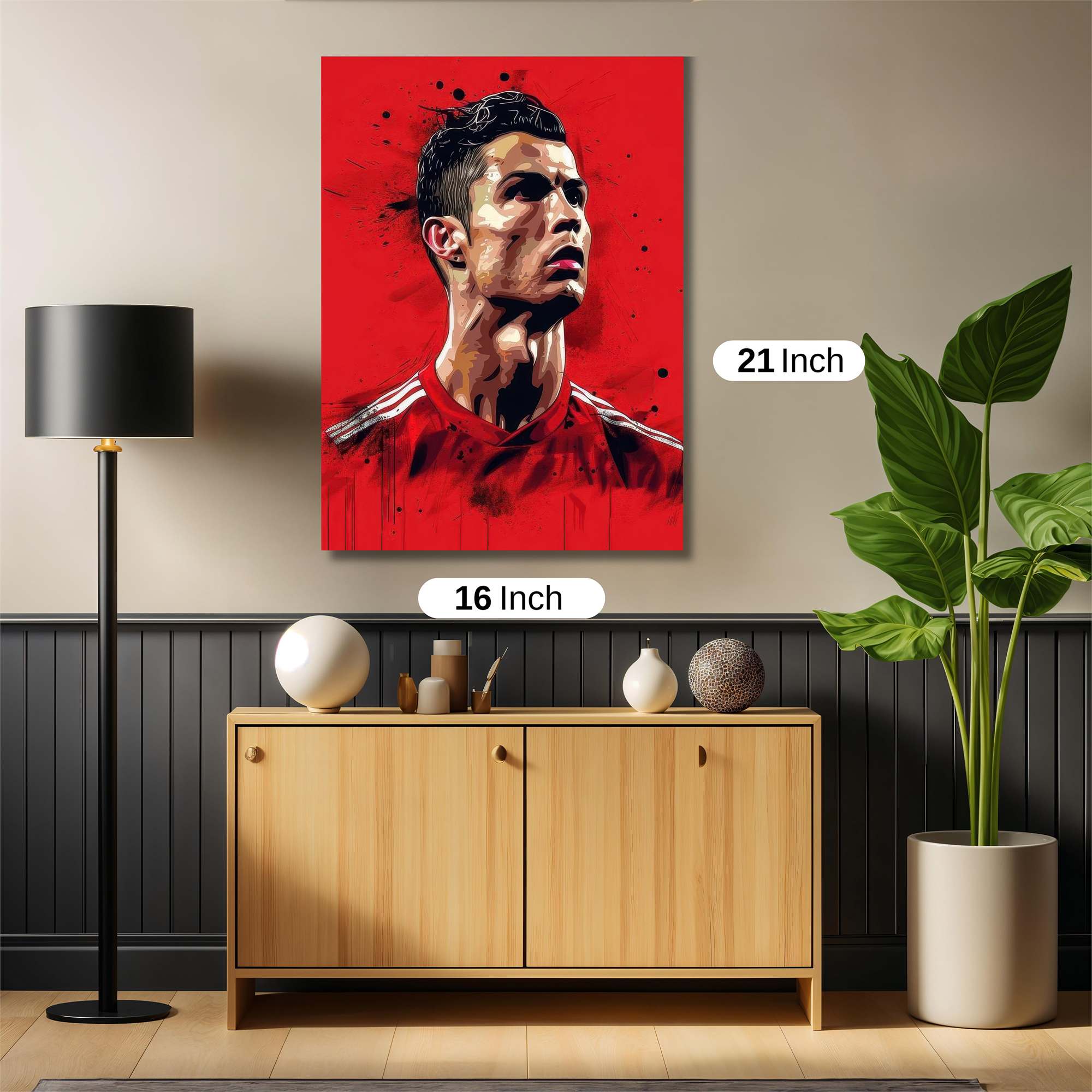 Ronaldo Resolute Safe Wall Magnetic / M