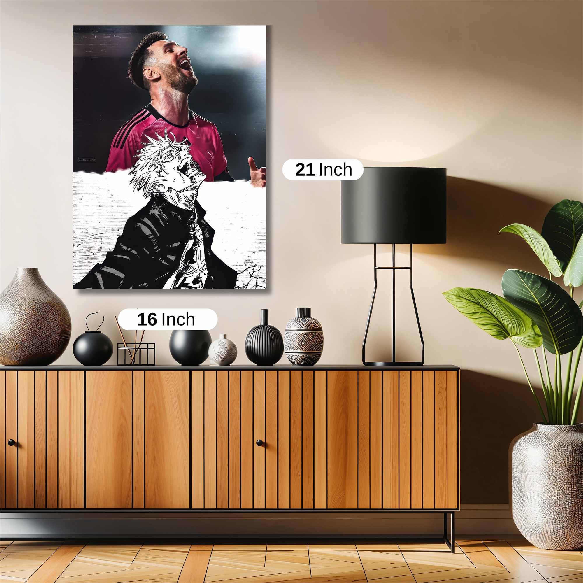 Messi Ecstasy Safe Wall Magnetic / M