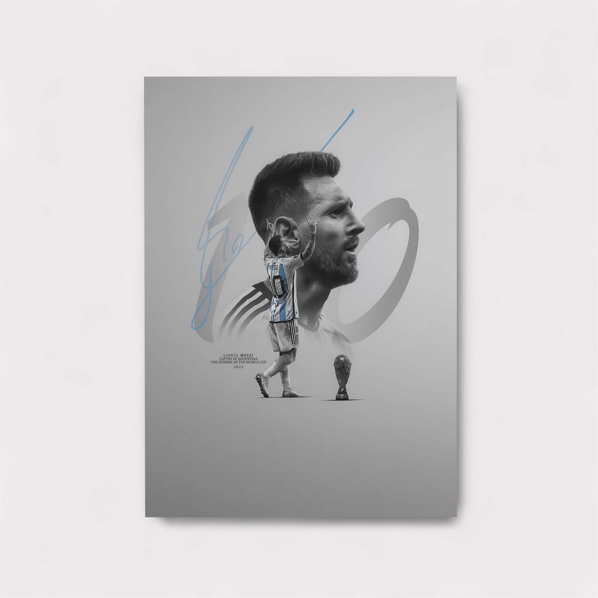 Messi Triumphant Safe Wall Magnetic / M