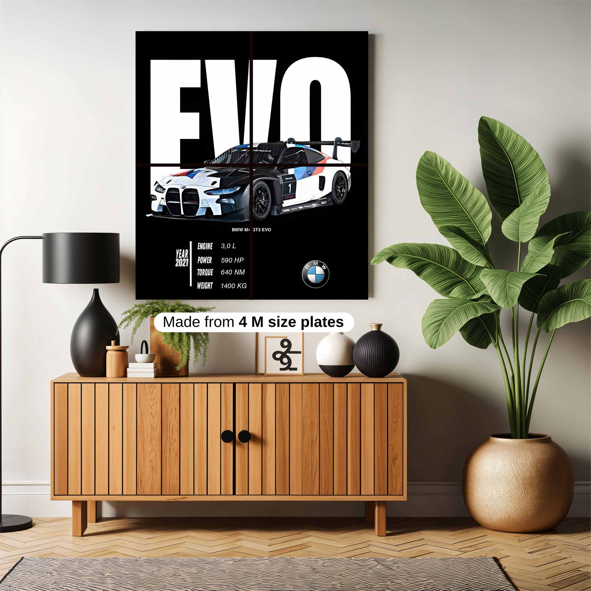 BMW Thrilling Safe Wall Magnetic / M