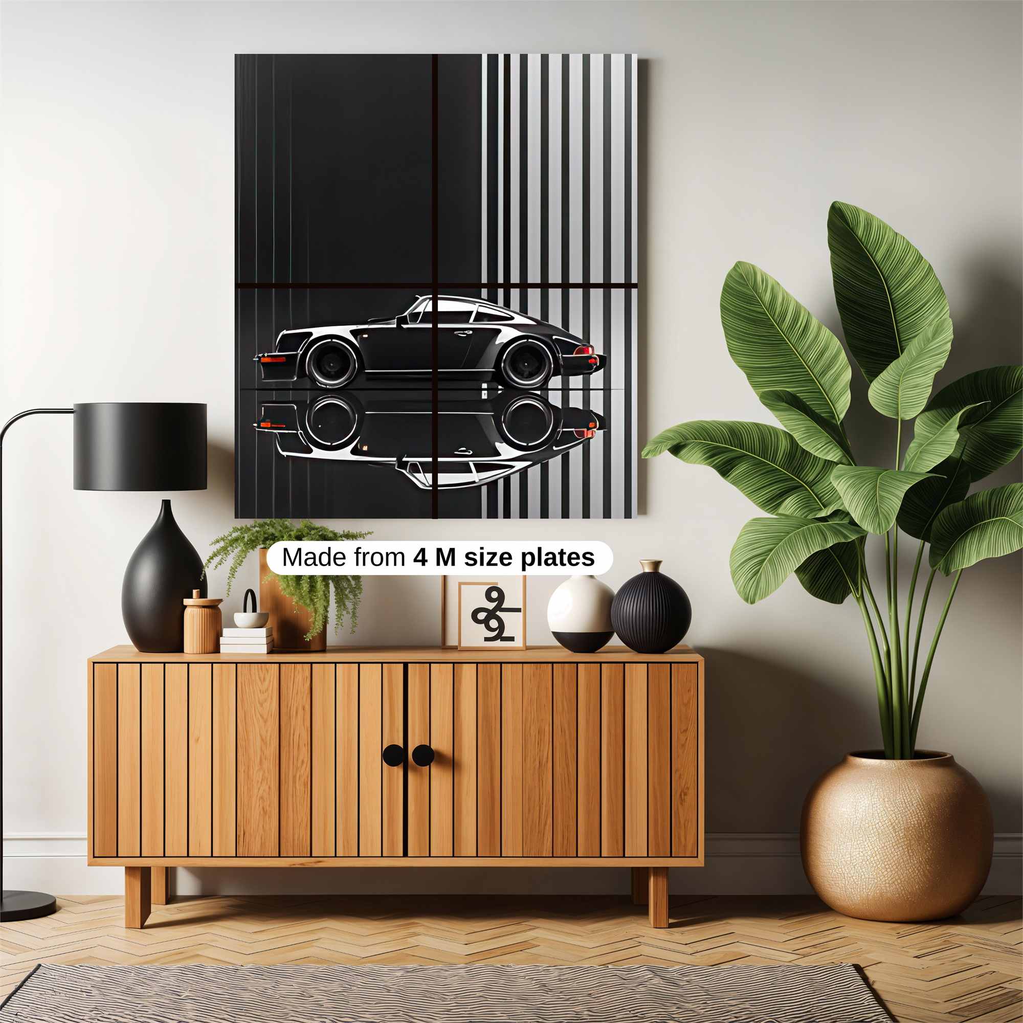 Porsche Elegance Safe Wall Magnetic / M