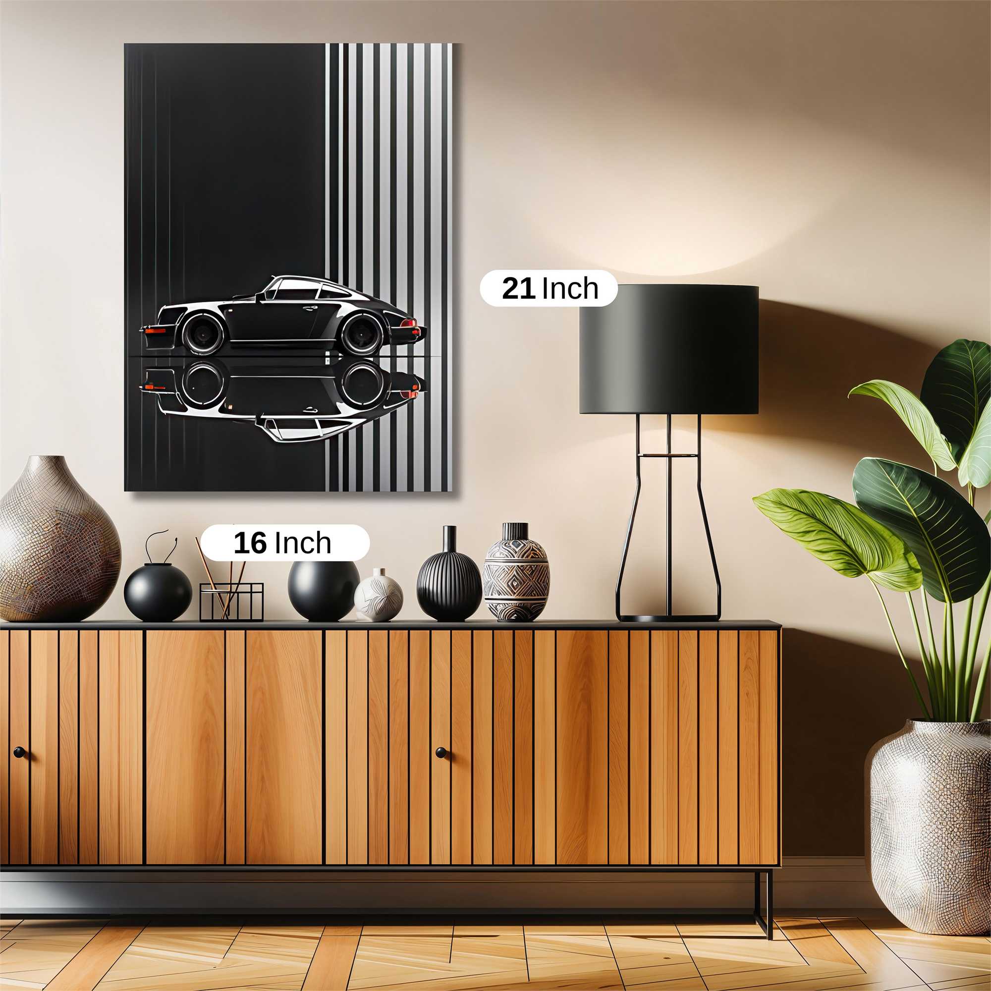 Porsche Elegance Safe Wall Magnetic / M