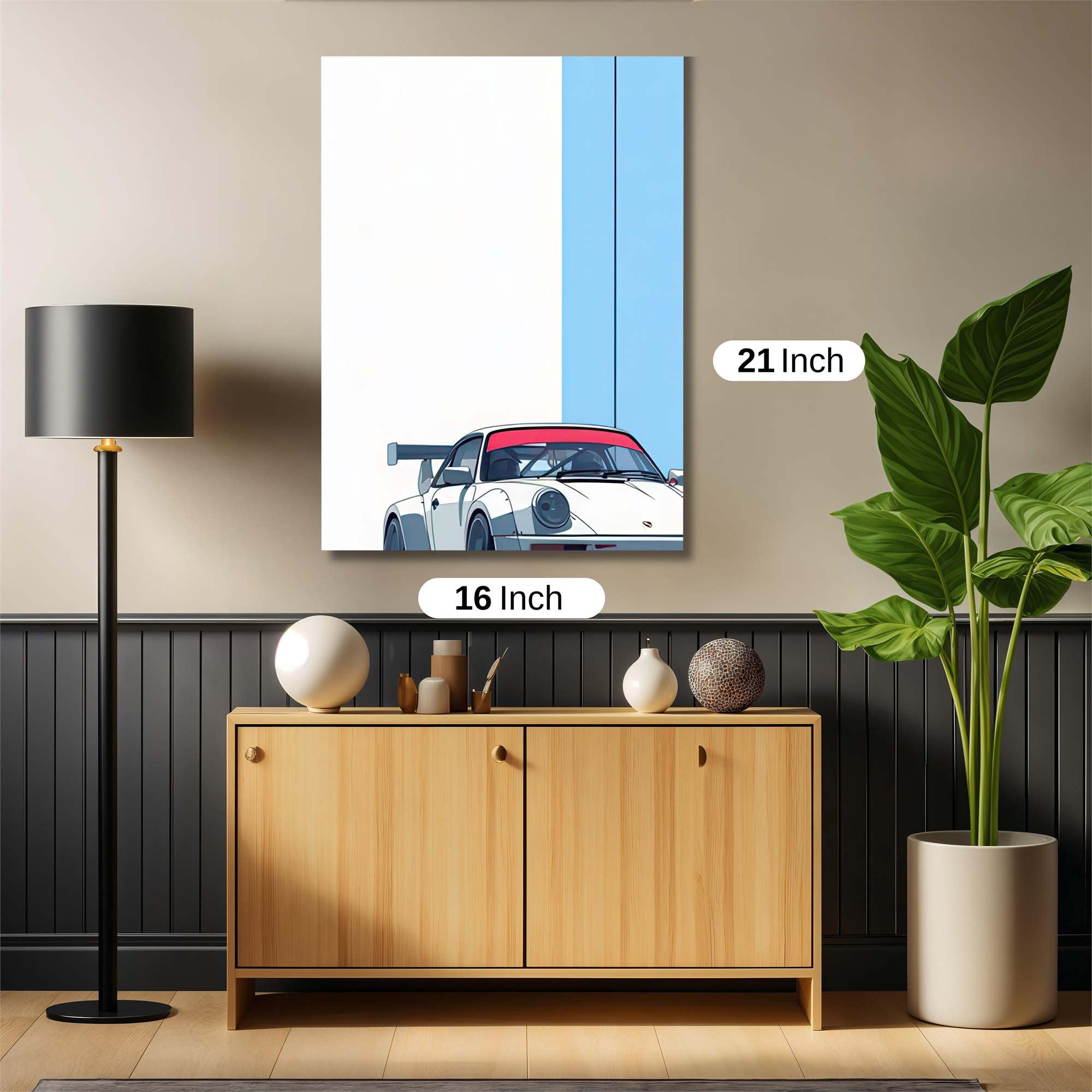 Porsche Serenity Safe Wall Magnetic / M