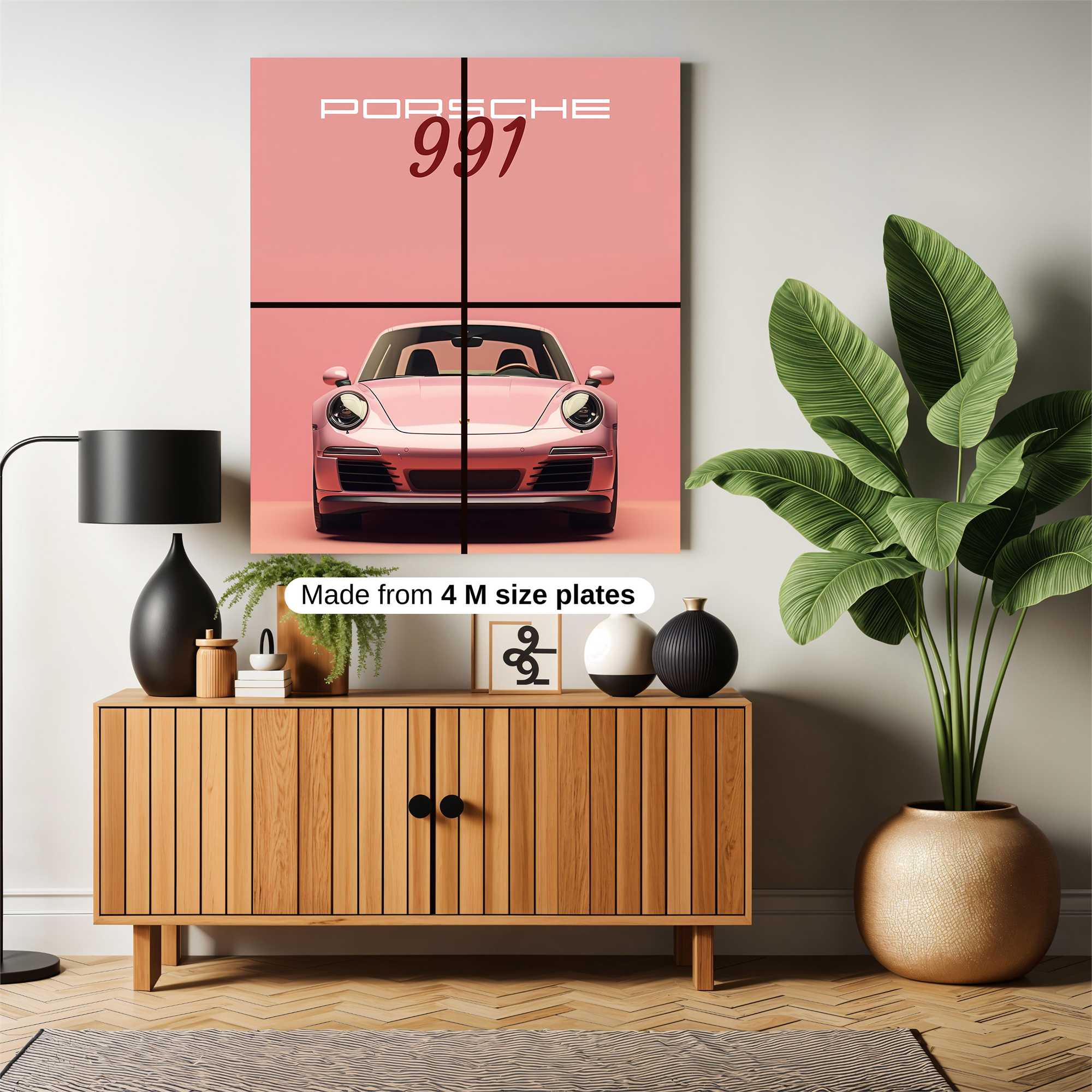 Porsche Passion Safe Wall Magnetic / M