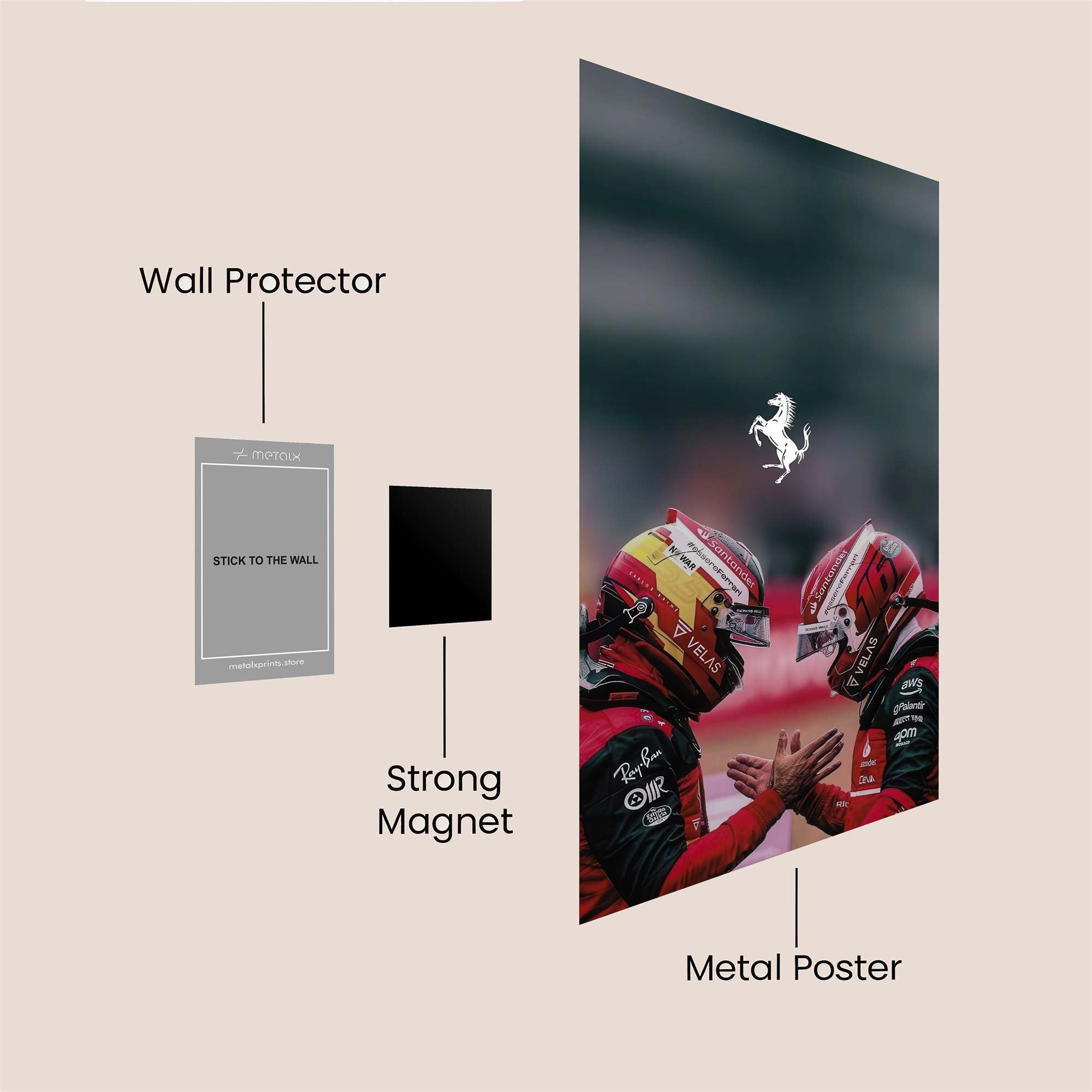 Ferrari Unity Safe Wall Magnetic / M