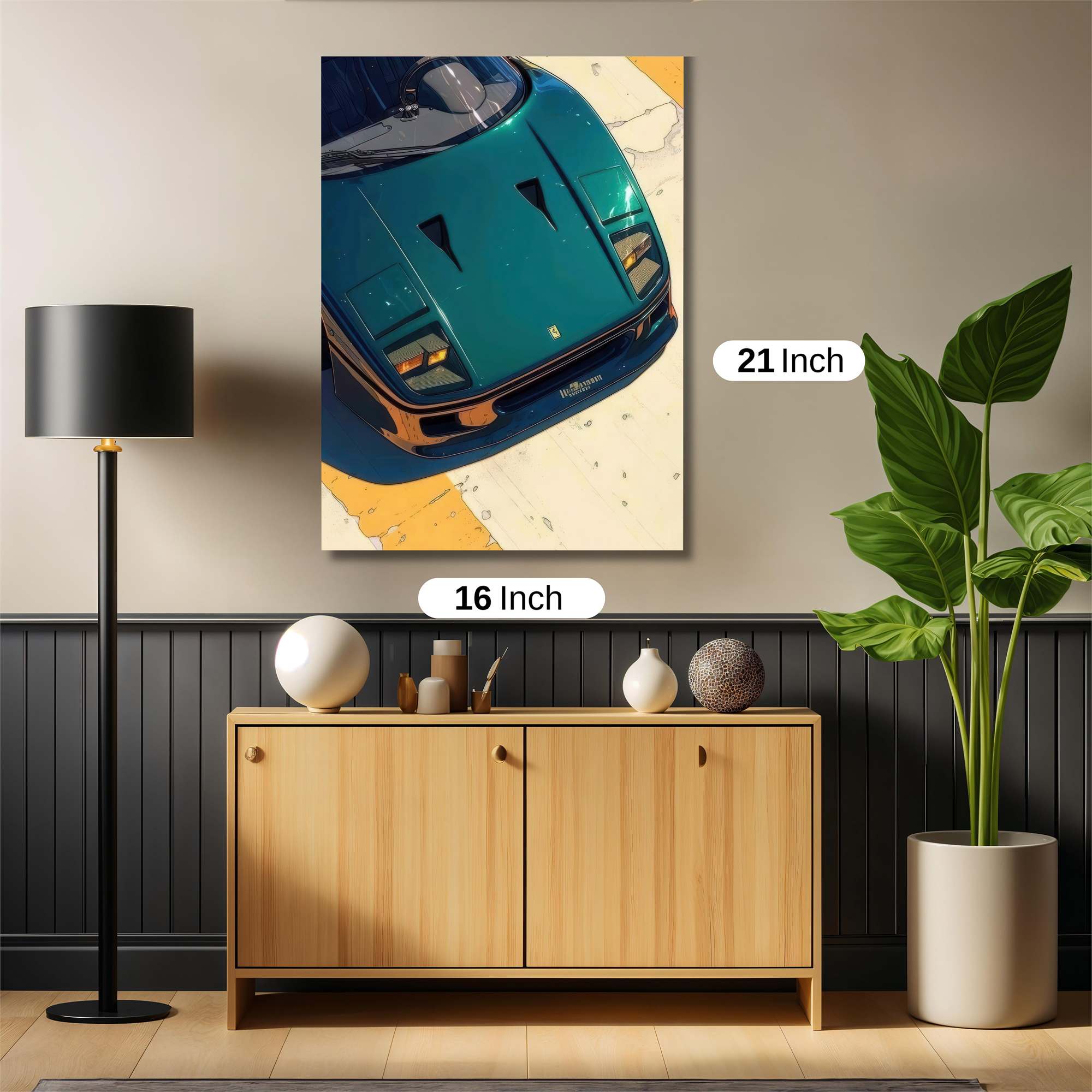 Ferrari Fervor Safe Wall Magnetic / M