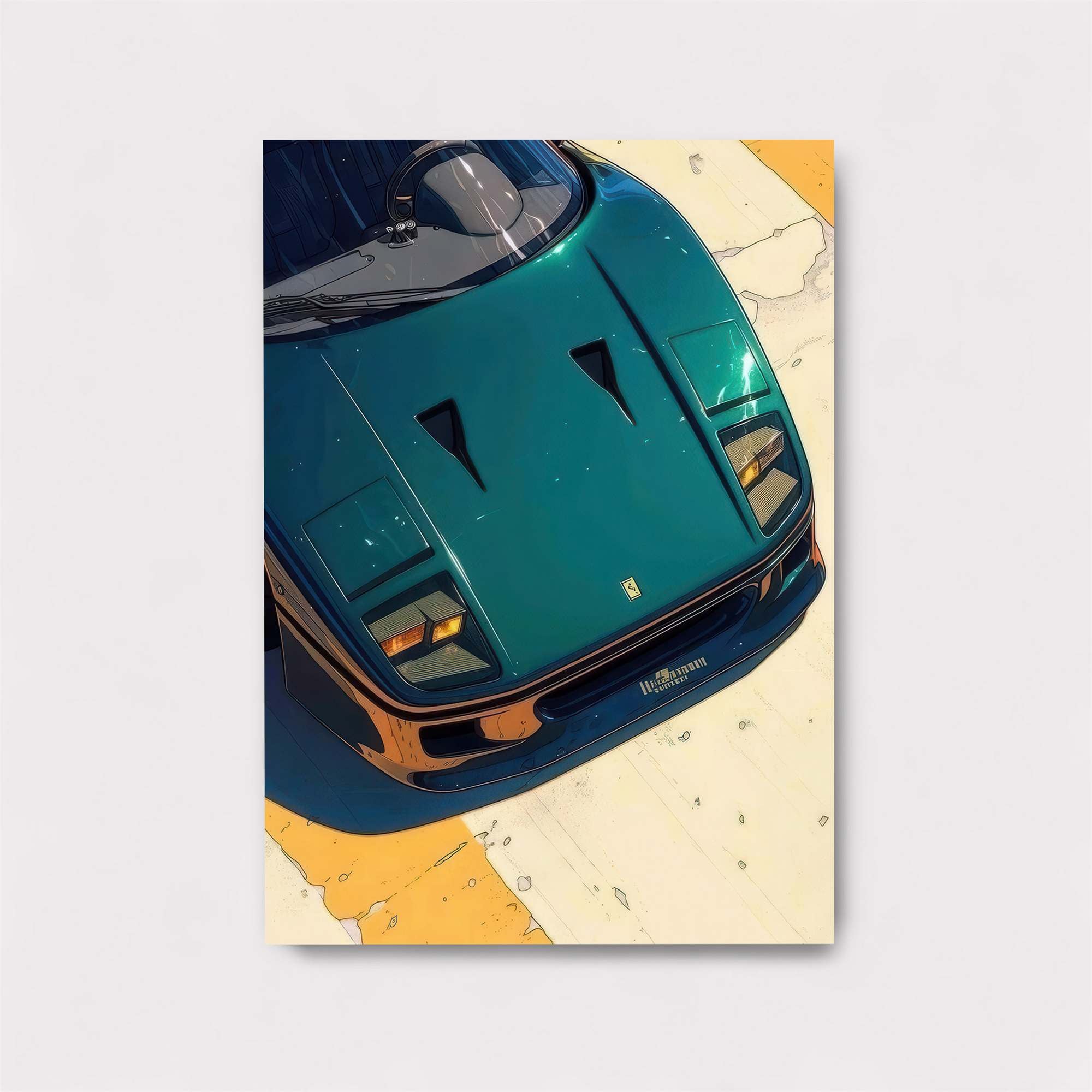 Ferrari Fervor Safe Wall Magnetic / M