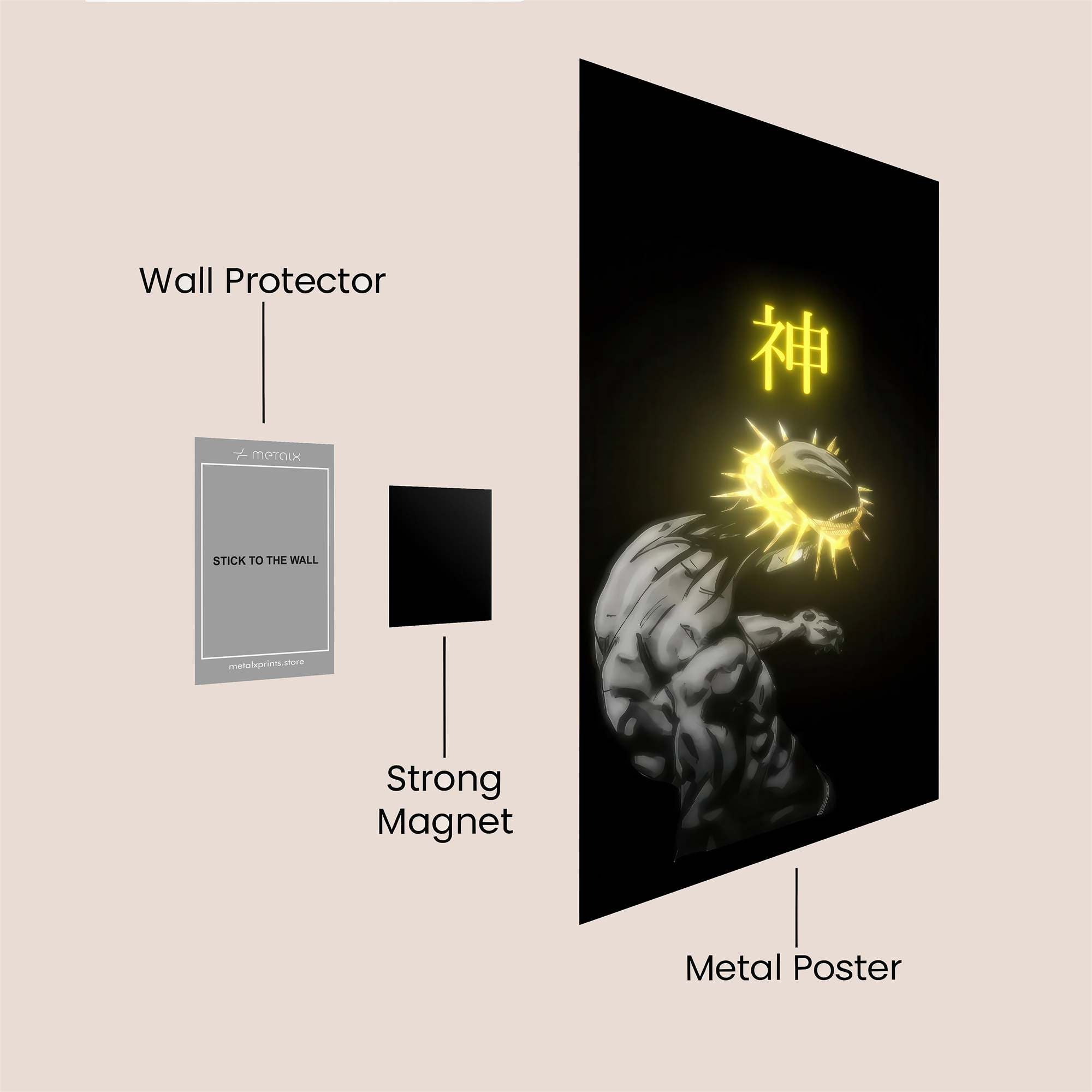 Zeus Radiant Safe Wall Magnetic / M