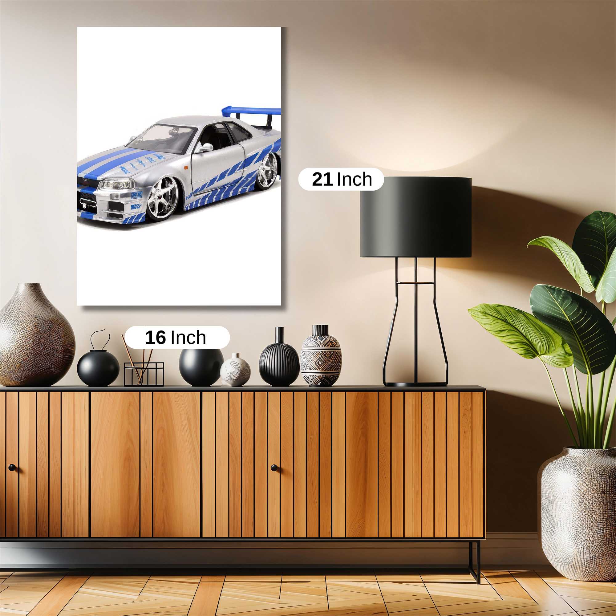Skyline Serenity Safe Wall Magnetic / M