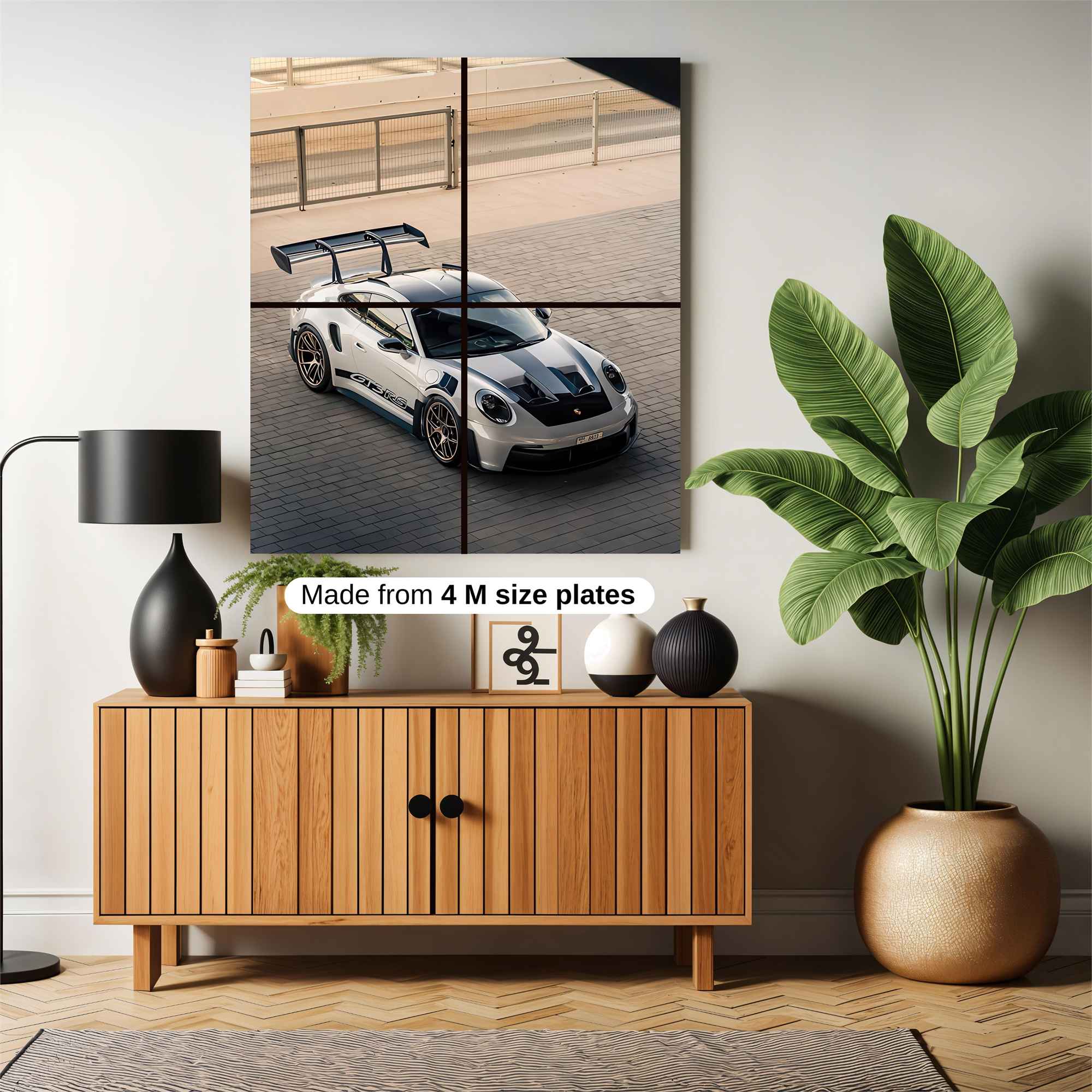 Porsche Menace Safe Wall Magnetic / M