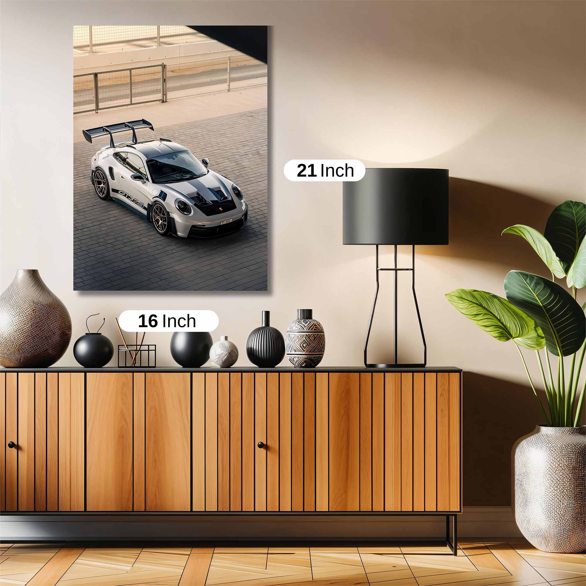 Porsche Menace Safe Wall Magnetic / M