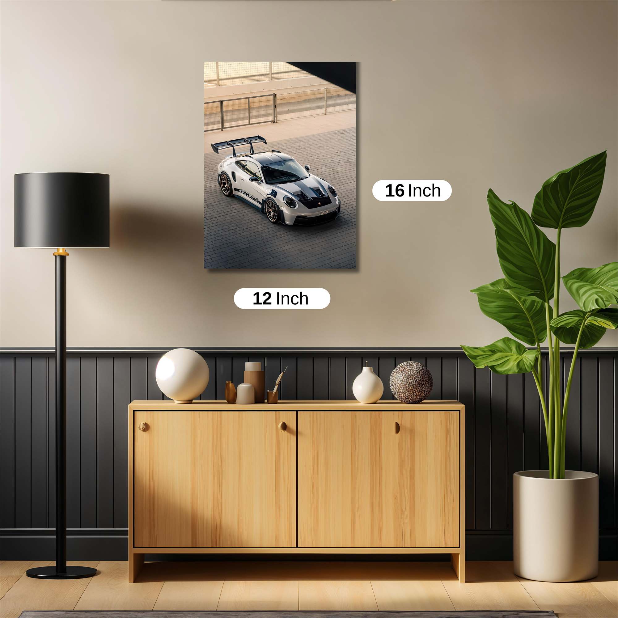 Porsche Menace Safe Wall Magnetic / M