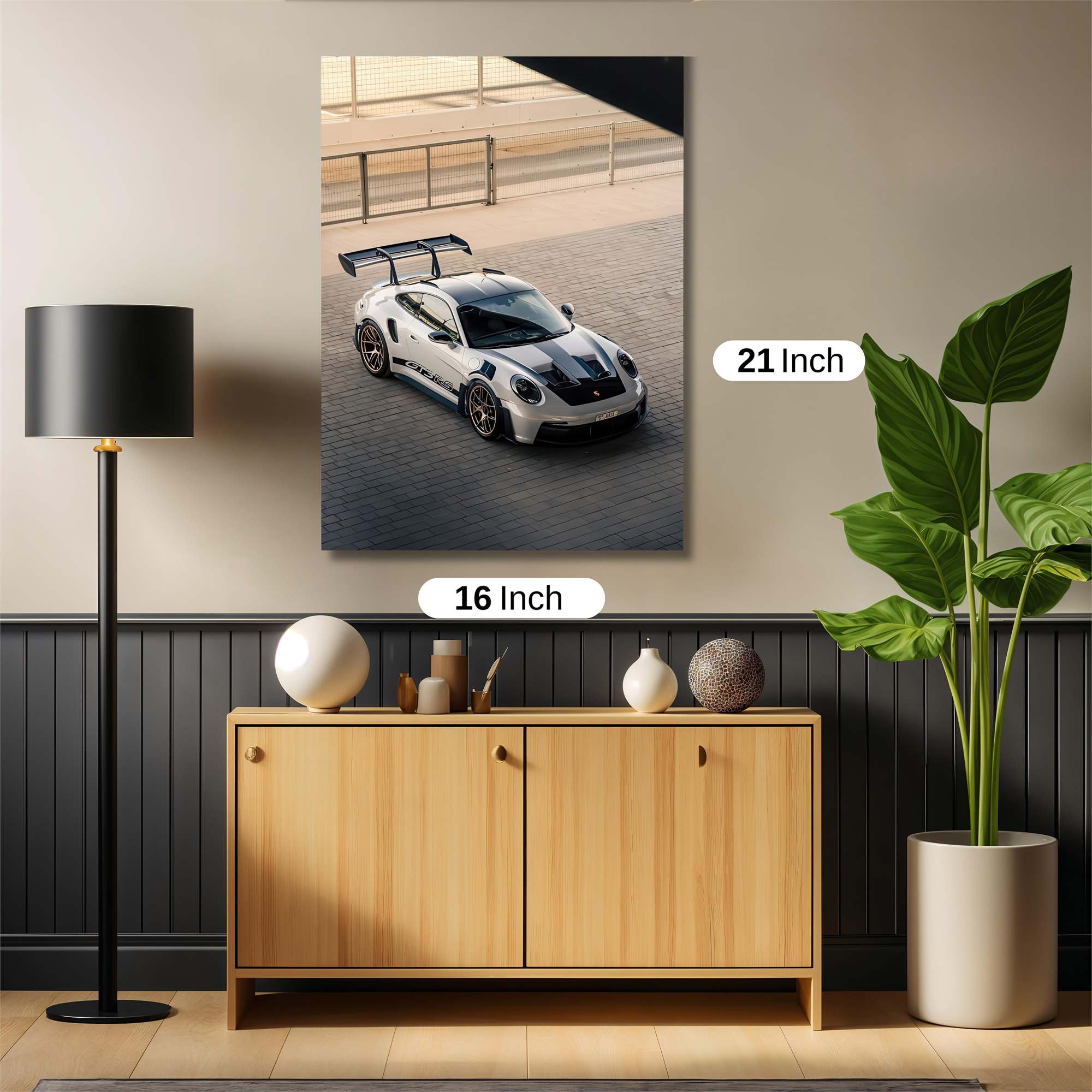 Porsche Menace Safe Wall Magnetic / M