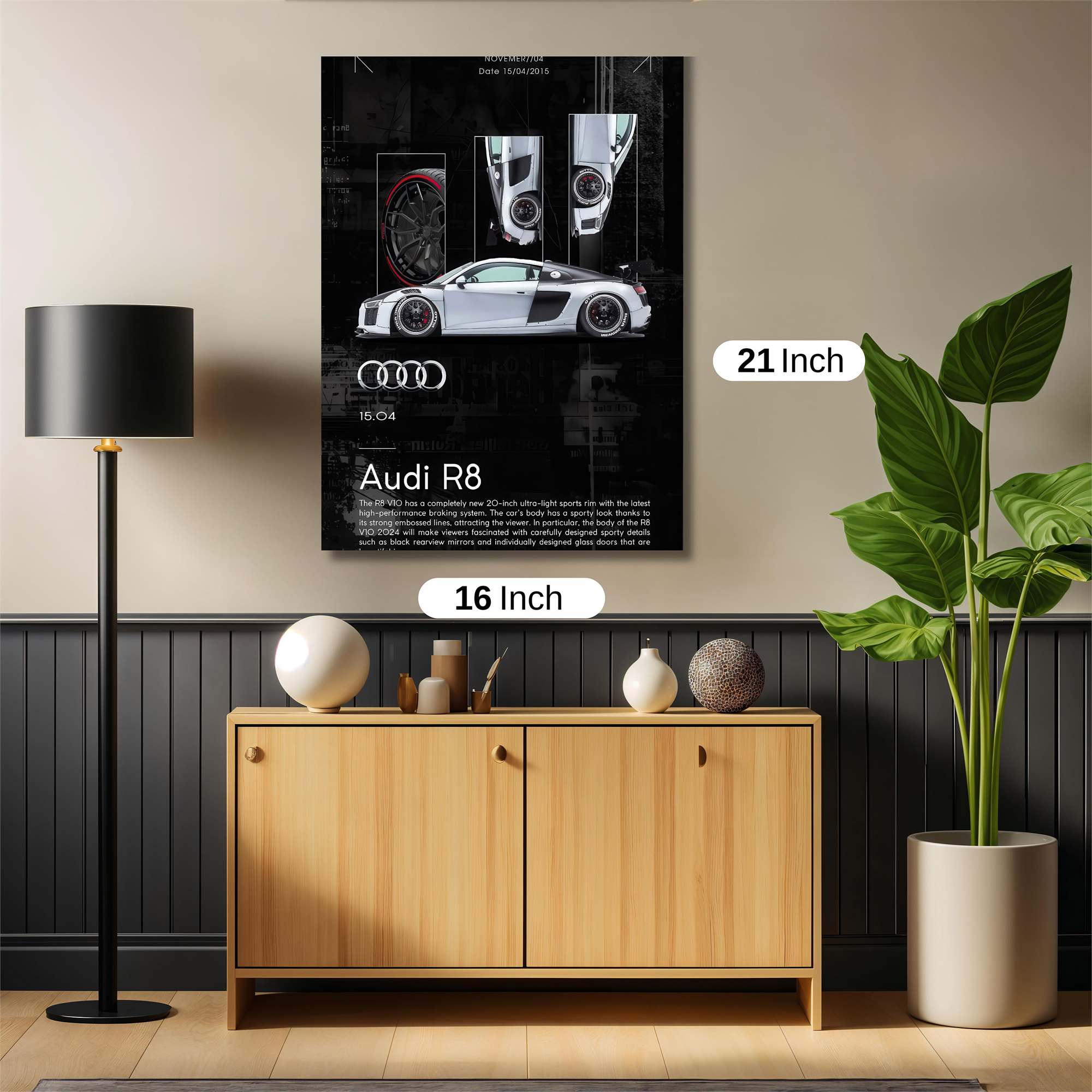 Audi Elegance Safe Wall Magnetic / M