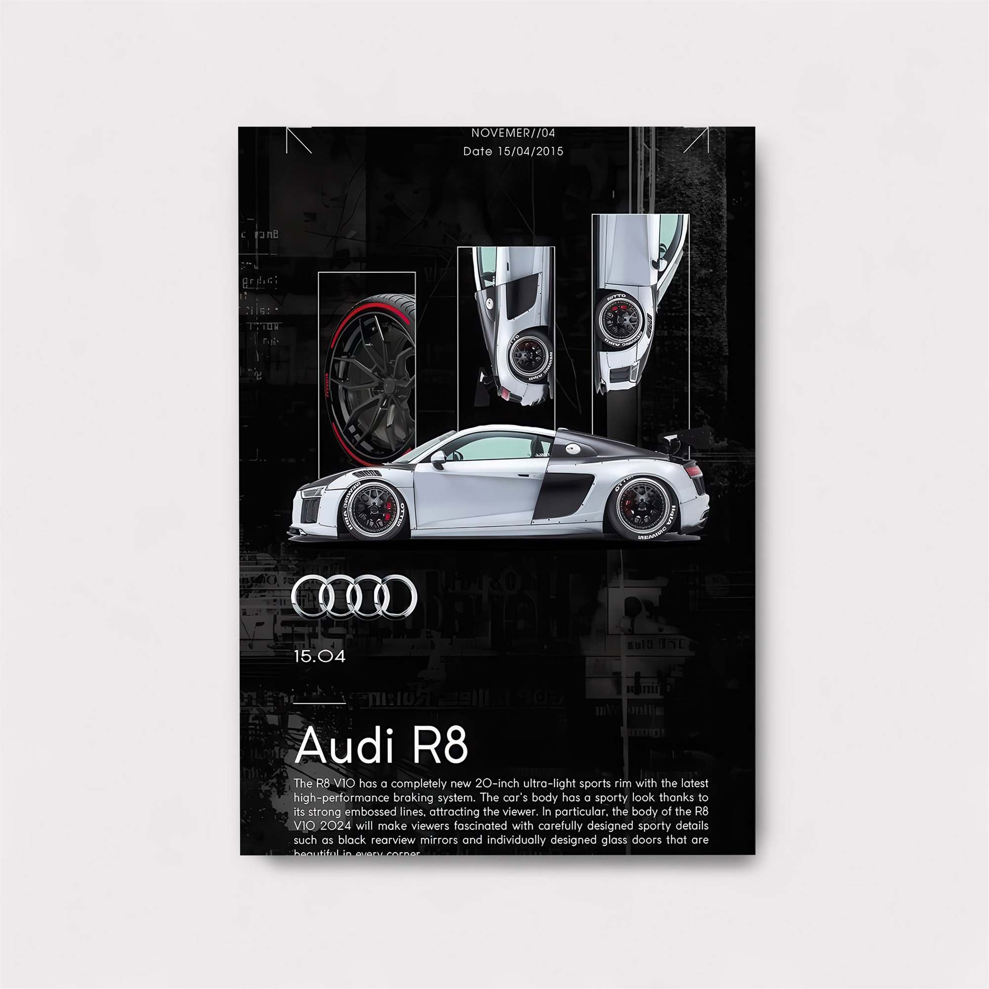 Audi Elegance Safe Wall Magnetic / M