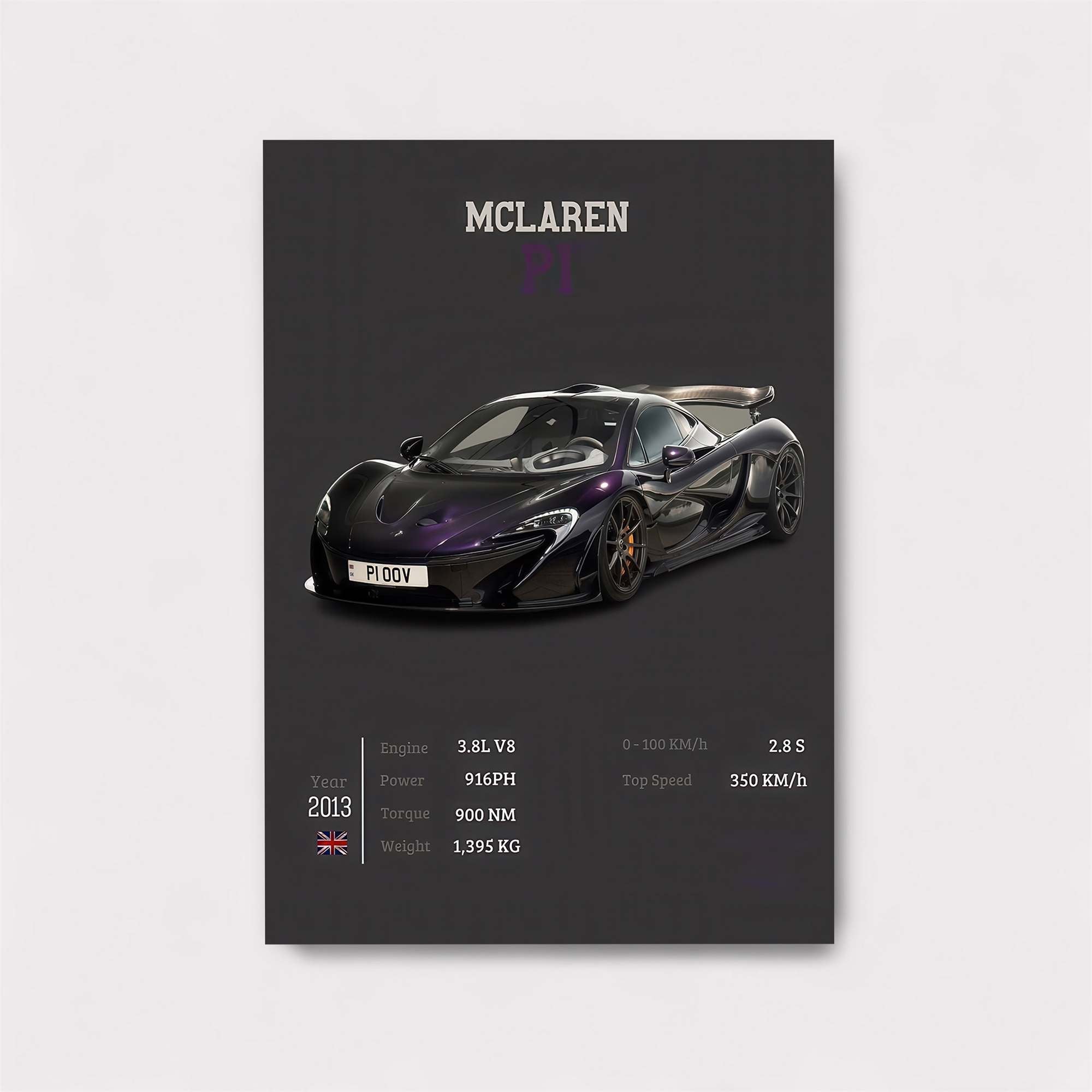 McLaren Majestic Safe Wall Magnetic / M
