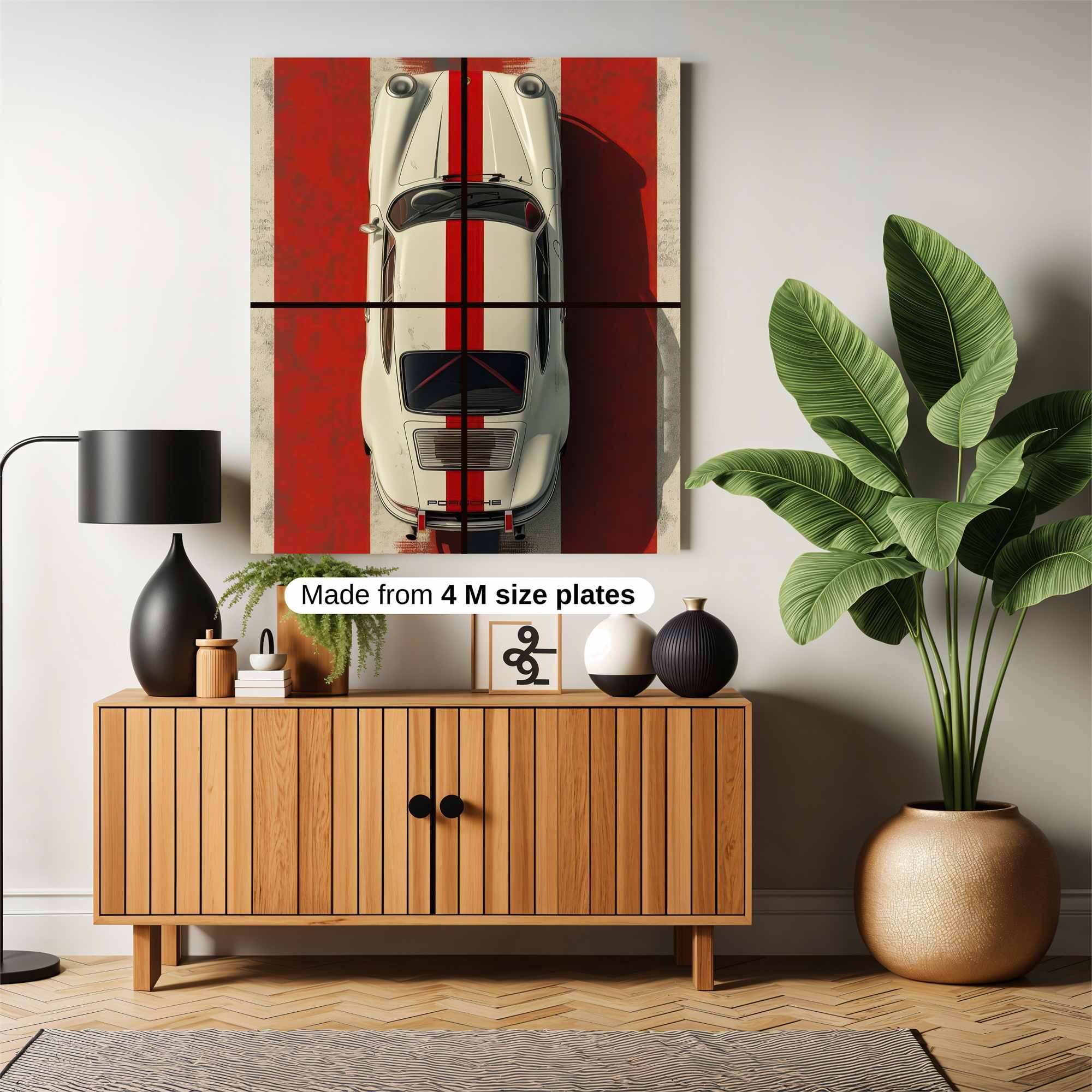 Porsche Passionate Safe Wall Magnetic / M