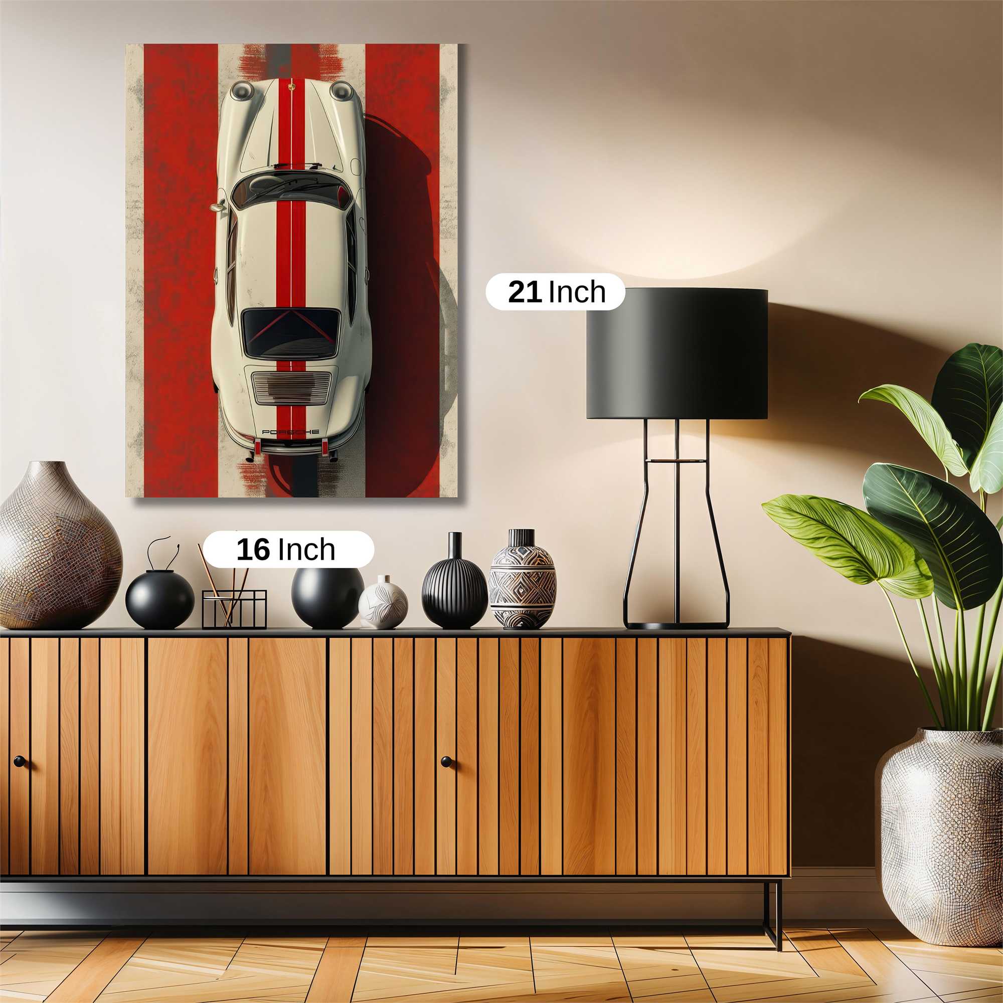 Porsche Passionate Safe Wall Magnetic / M