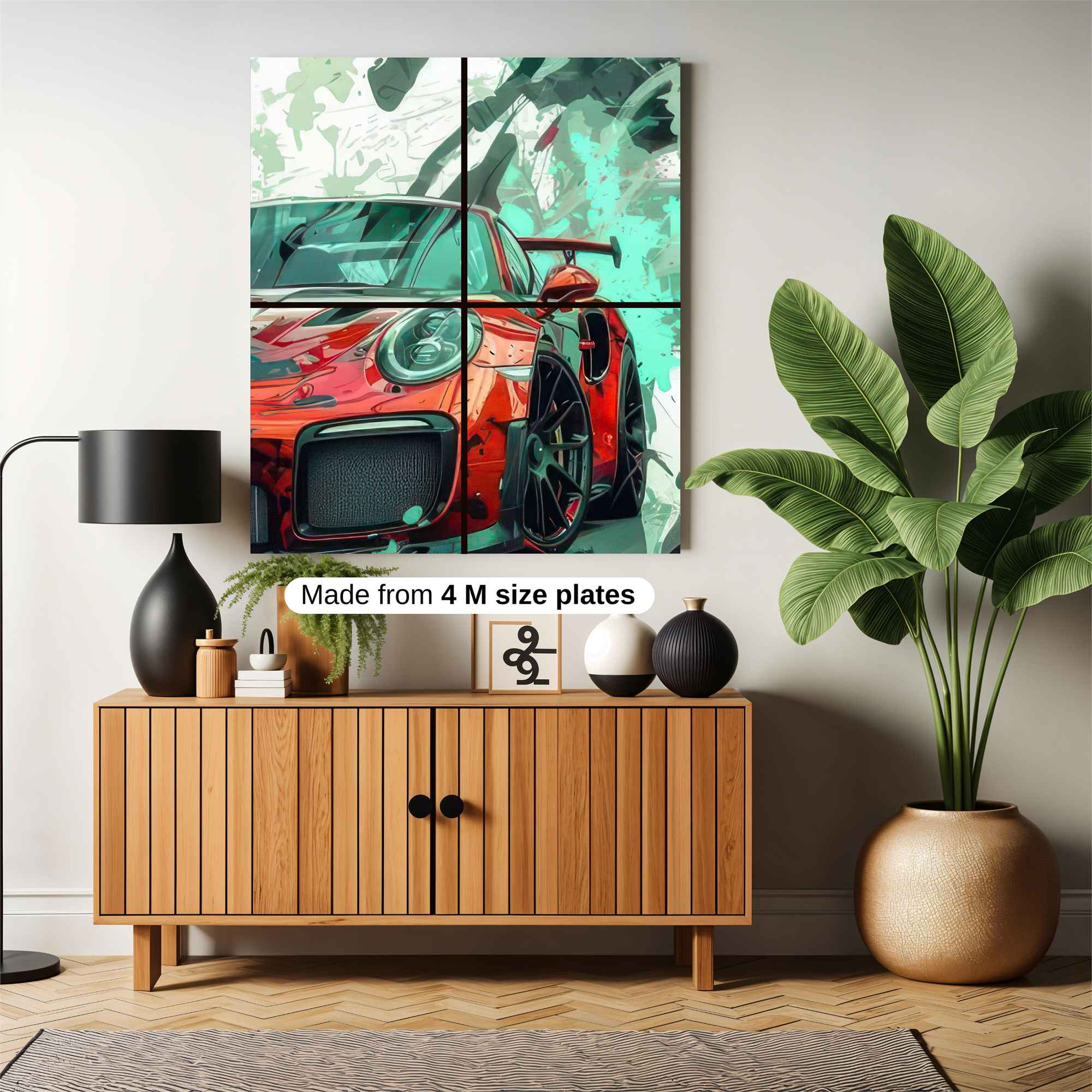 Porsche Fury Safe Wall Magnetic / M